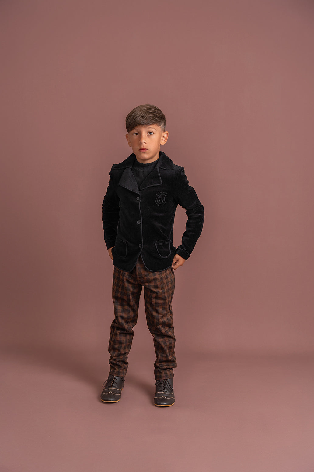 Crest Velour Jacket for Men & Women | Soft & Stylish Vintage-Inspired Outerwear | Perfect for Casual Wear, Date Nights & Fall Fashion
