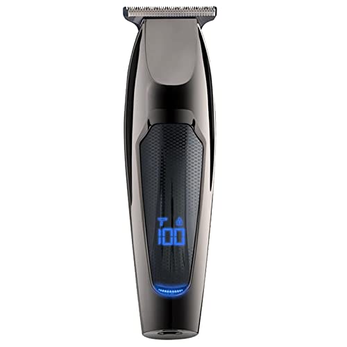Professional Electric Hair Clipper & Trimmer with Zero Gap Technology, LED Display & 0mm Steel Blade - Barber-Grade Cutting Tool for Men's Haircuts, Beard Trimming & Home Grooming