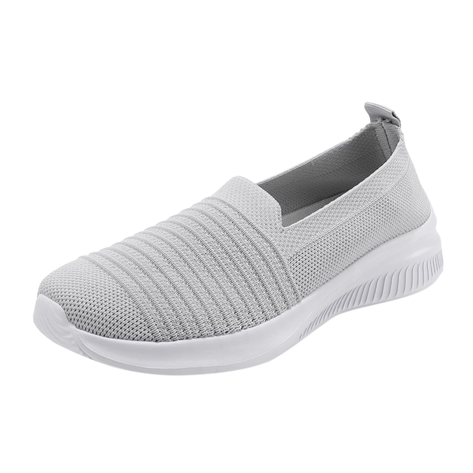 **Guldnds Women's Running Shoes - Knitted Breathable Sneakers with Air Cushion & Memory Foam - Walking, Training, Casual Loafers - Perfect for Gym, Jogging & Everyday Wear**
