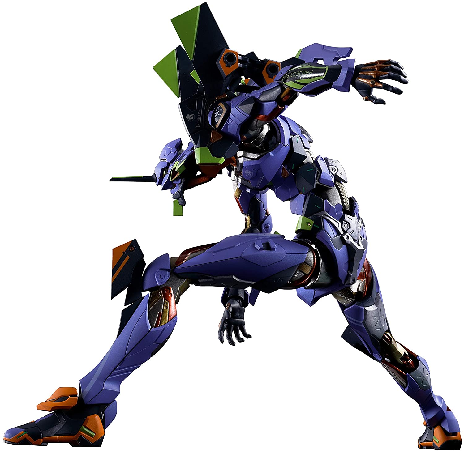 Bandai Metal Build Evangelion EVA-01 Test Type Action Figure - Neon Genesis Evangelion Collectible Model for Anime Fans & Display