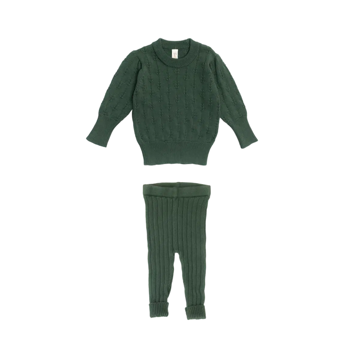 Premium Pima Cotton Alice Sweater from Peru - Soft & Comfortable Women's Pullover in Forest Green | Perfect for Casual Wear, Office Outfits & Cozy Fall Fashion