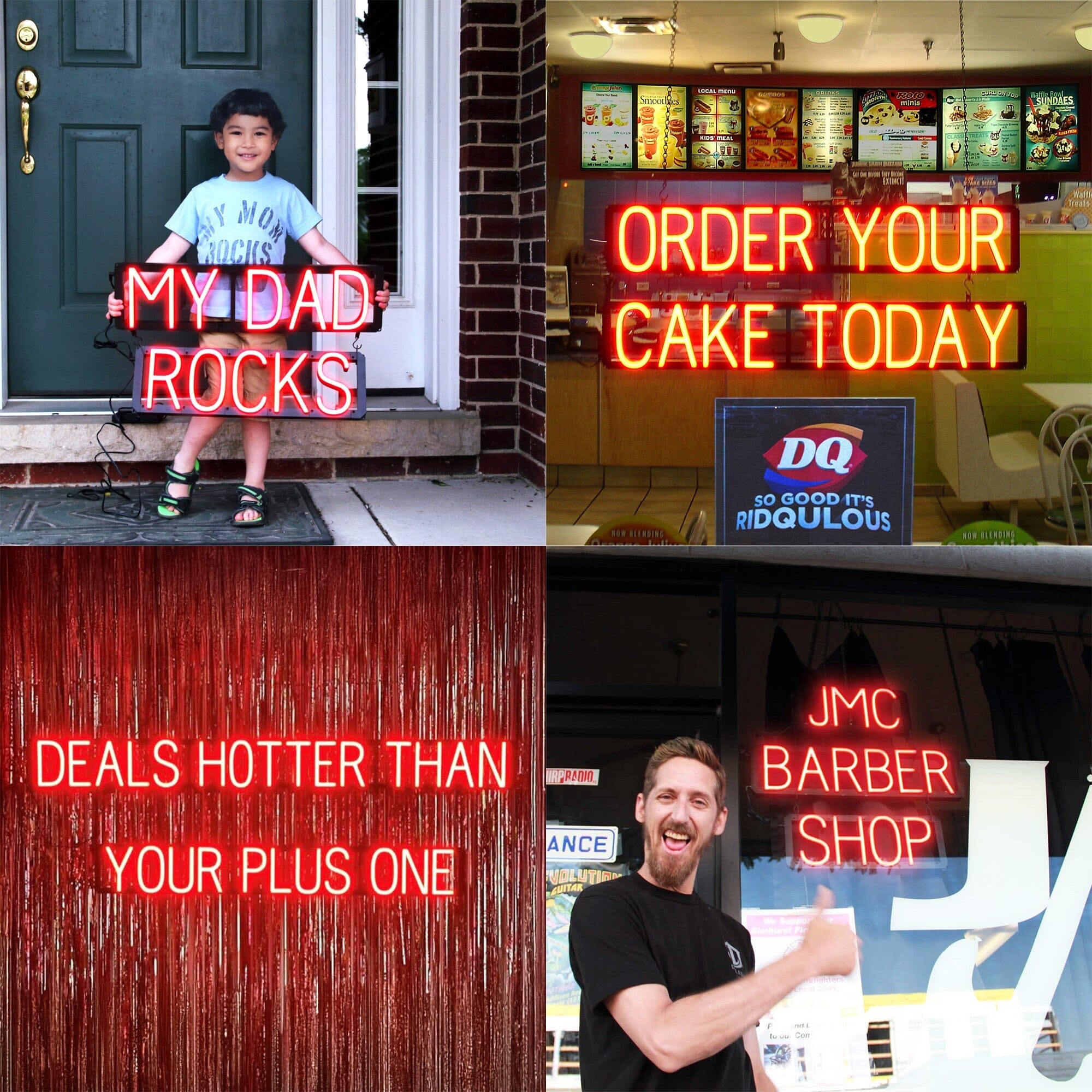 SpellBrite OPEN LATE Neon LED Sign - Durable Bar & Restaurant Decor for Nightclubs, Cafes, and Retail Stores