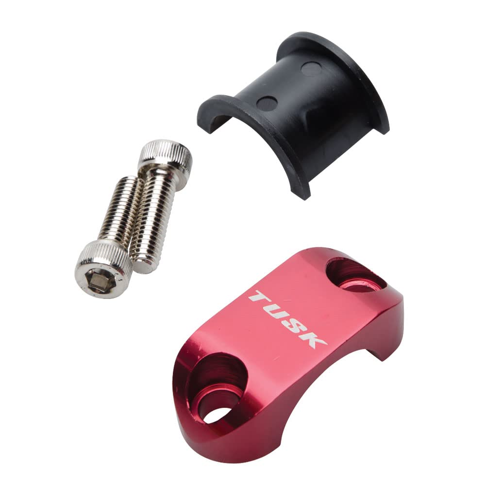 Tusk Billet Rotating Bar Clamp Red - Compatible with KAWASAKI KX112 2022-2023 Dirt Bike - Perfect for Off-Road Racing & Motorcycle Accessories