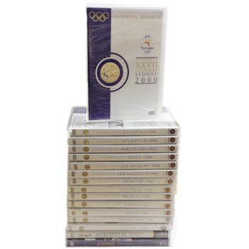 Olympic Games Complete 16 DVD Collection - Best Moments & Highlights | Perfect for Sports Fans, History Enthusiasts & Gift Giving