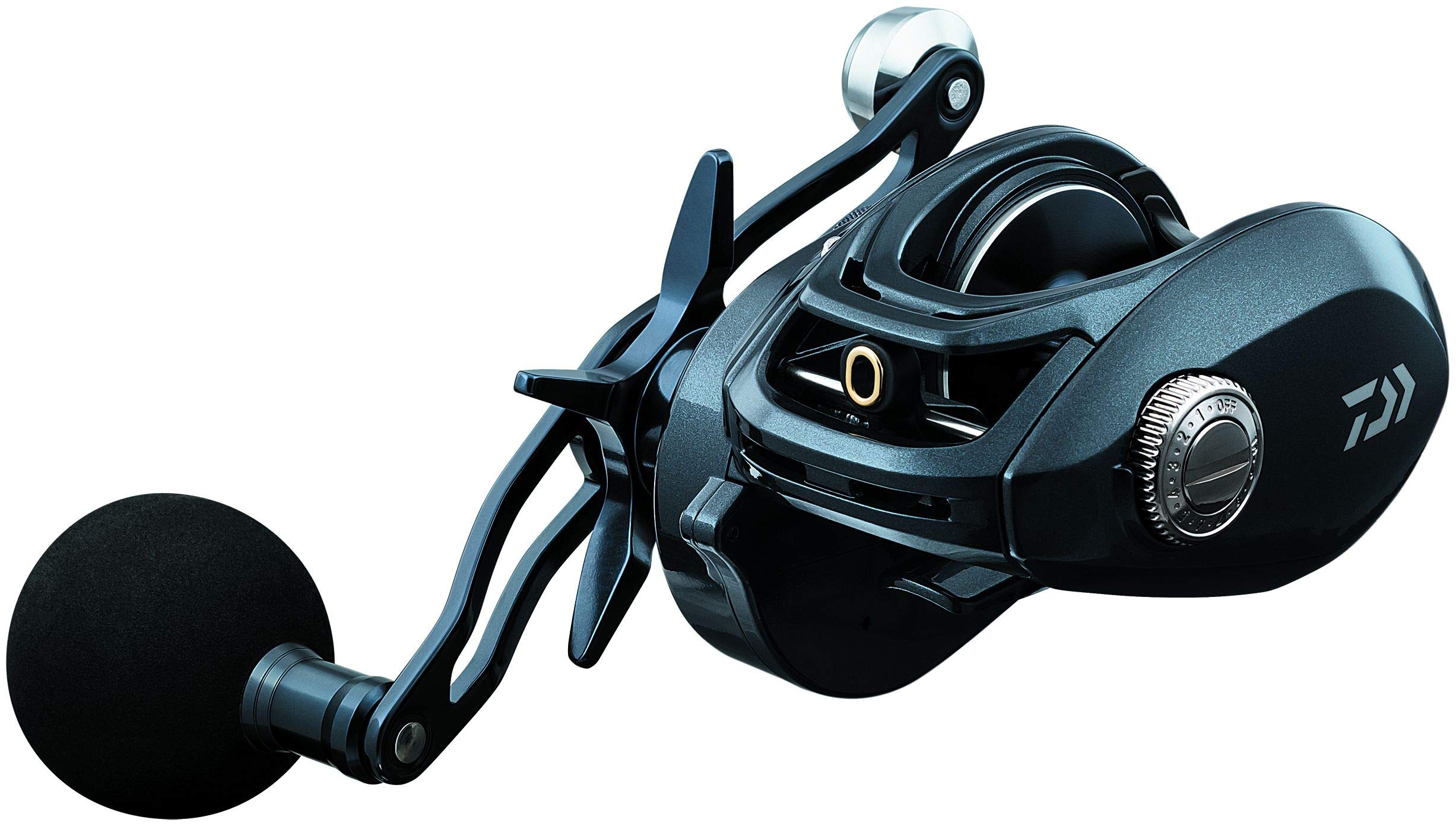 Daiwa Lexa HD Low Profile Baitcasting Reels - Smooth Drag System for Saltwater & Freshwater Fishing - Perfect for Bass, Walleye, and Inshore Fishing Adventures