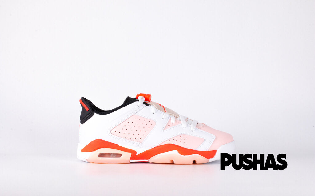 Air Jordan 6 Retro 'Atmosphere' GS Sneakers (2022) - Comfortable Basketball Shoes for Women & Girls, Perfect for Sports, Streetwear & Casual Outfits