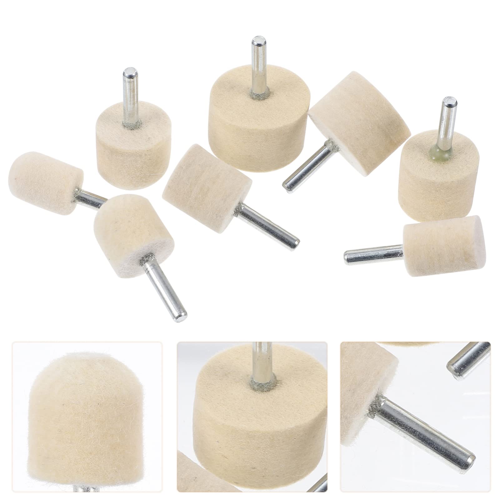 Beaupretty 24 Pcs Nail Polishing Wheel Set - 8 Sizes Buffing Pads for Professional Nail Care & Manicure - Perfect for Salon, Home Use & DIY Nail Art