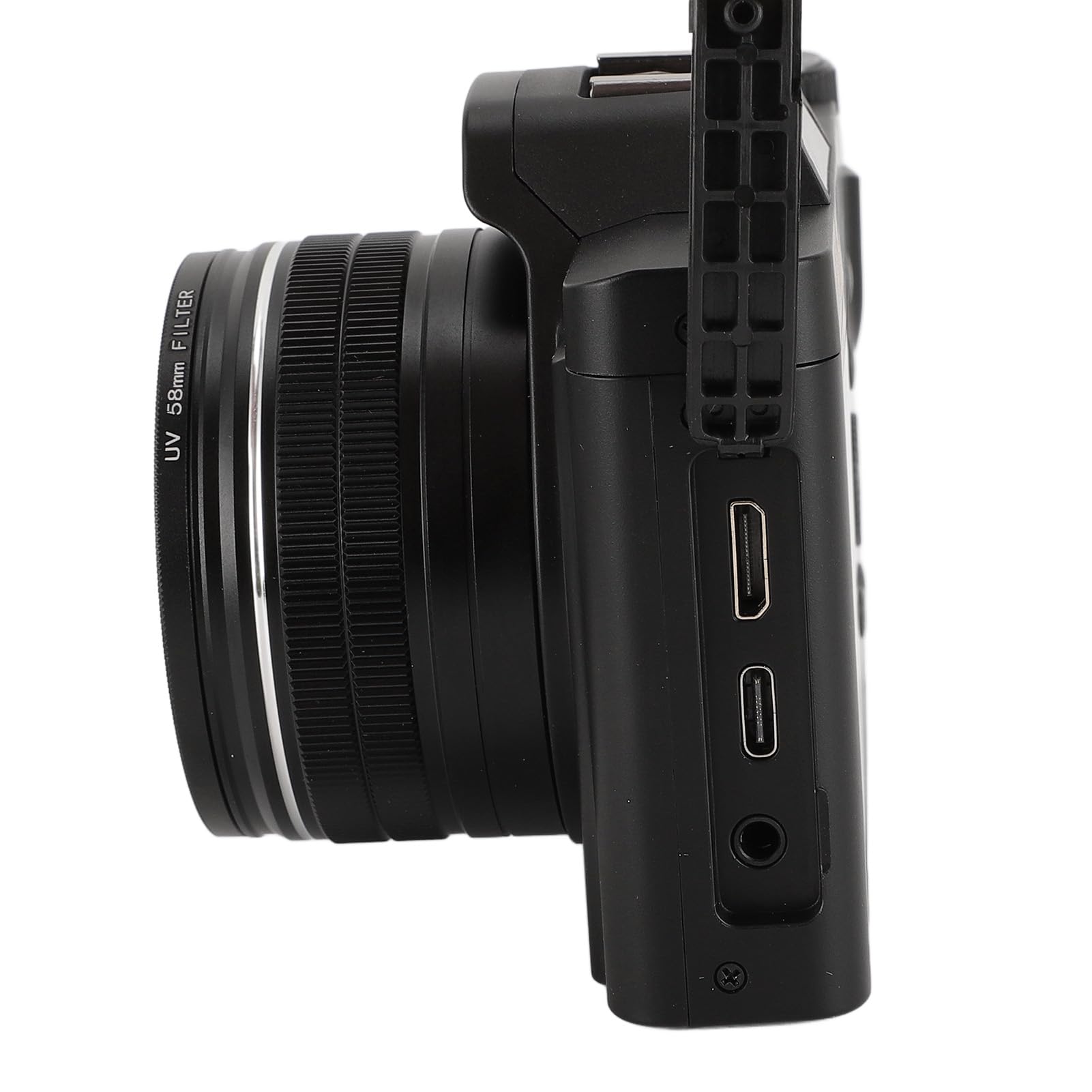 5K Digital Camera for Photography & Vlogging - 48MP Autofocus Camera with 58mm UV Lens, 16X Zoom, 3.5