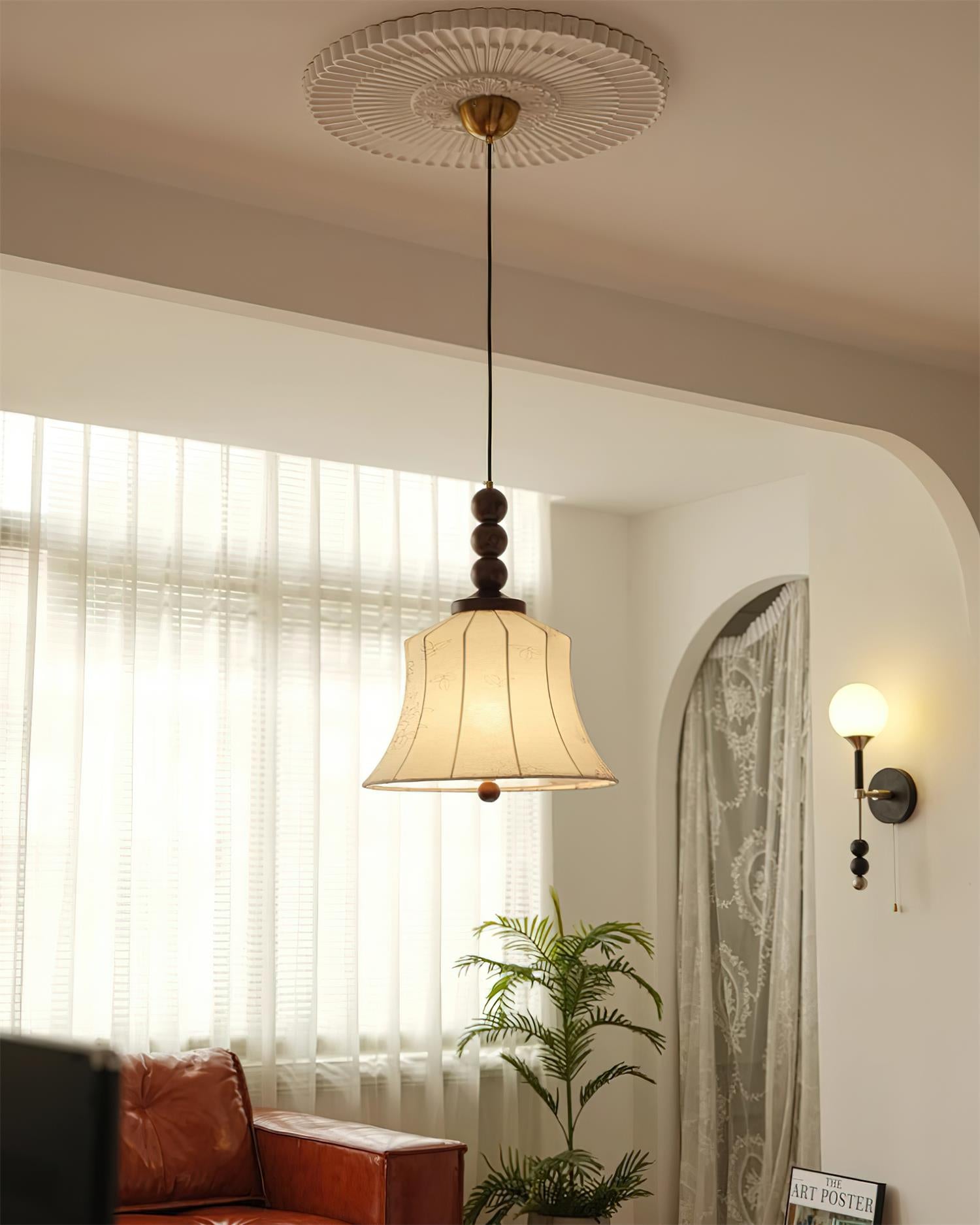 Modern Minimalist Materia Pendant Lamp - Sleek Hanging Light Fixture for Dining Room, Kitchen Island & Living Room Decor - Adjustable LED Ceiling Light for Home & Office
