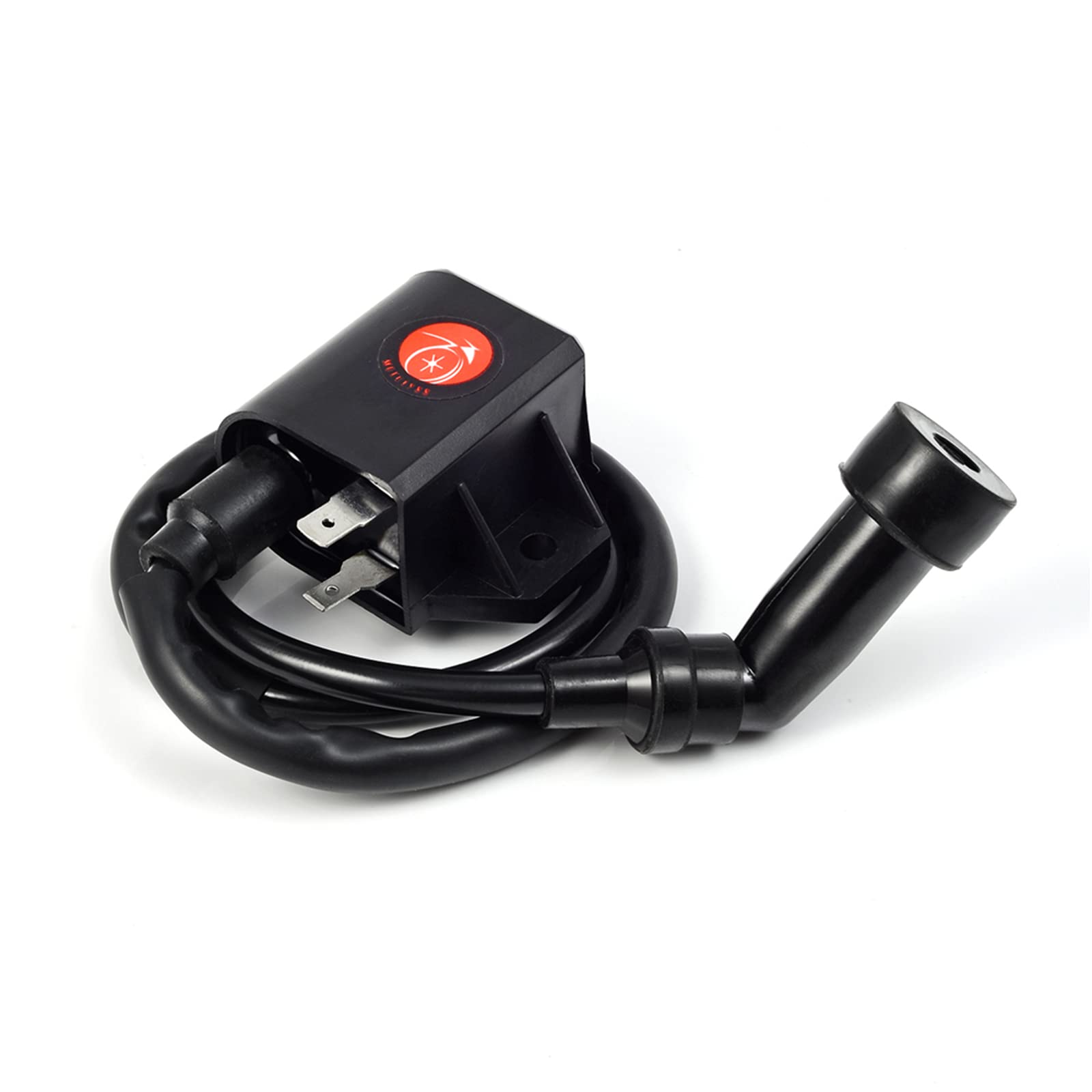 High-Performance MOTO1988 Ignition Coil & Spark Plug Compatible with Arctic Cat 400 (2003-2007) - Perfect for Off-Road Adventures & Snowmobile Maintenance