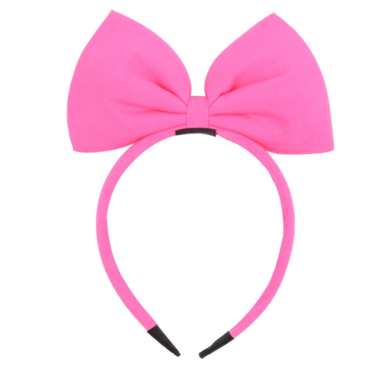 HoveBeaty Women's Bow Headband Hair Accessories - Elegant Pink Hair Band for Girls & Women, Perfect for Parties, Cosplay, Weddings & Daily Fashion