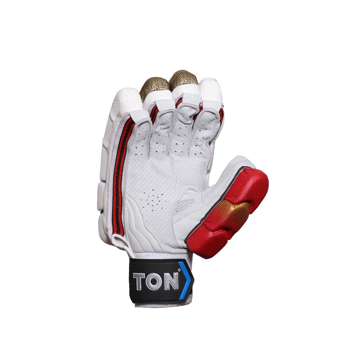 SS Ton Pro 1.0 Cricket Batting Gloves - Premium Leather Protection for Cricket Players - Perfect for Practice & Matches
