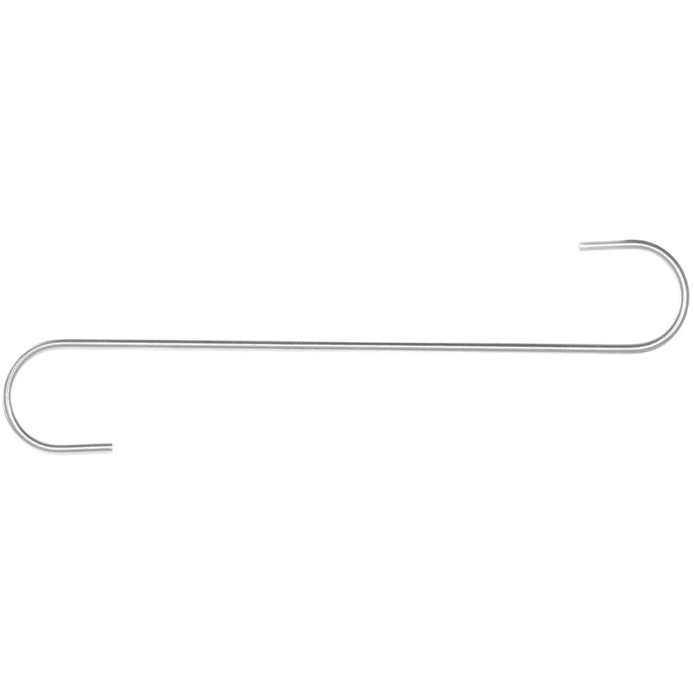 12 Inch Heavy Duty Metal S-Hooks (5 Pack) - Durable Hanging Hooks for Home, Garage, Closet & Outdoor Organization