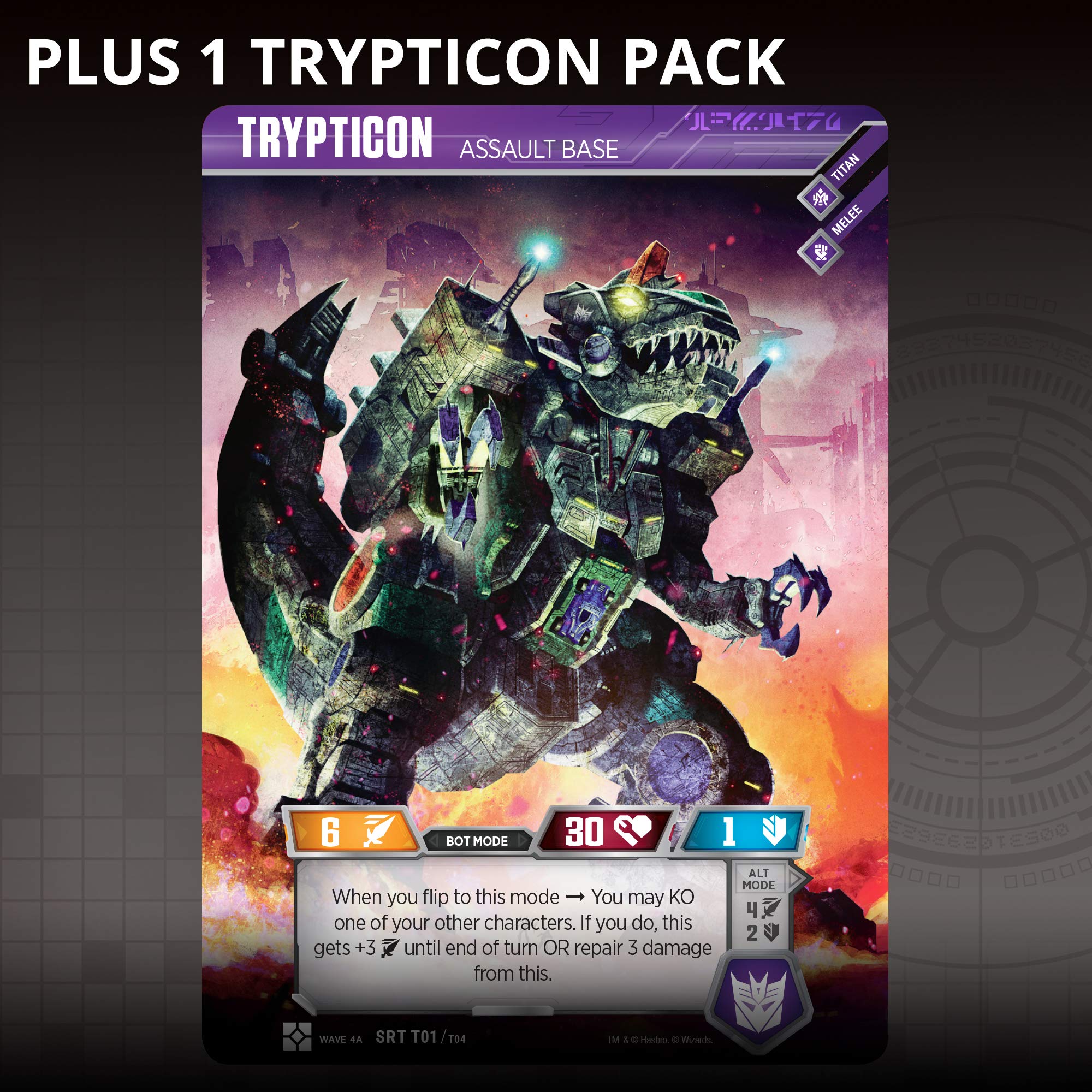 Transformers TCG: War for Cybertron Siege II Booster Box - 30 Packs (240 Cards) + Trypticon Exclusive Pack (4 Cards) | Collectible Trading Card Game for Battles & Strategy | Perfect for Game Nights & Tournaments