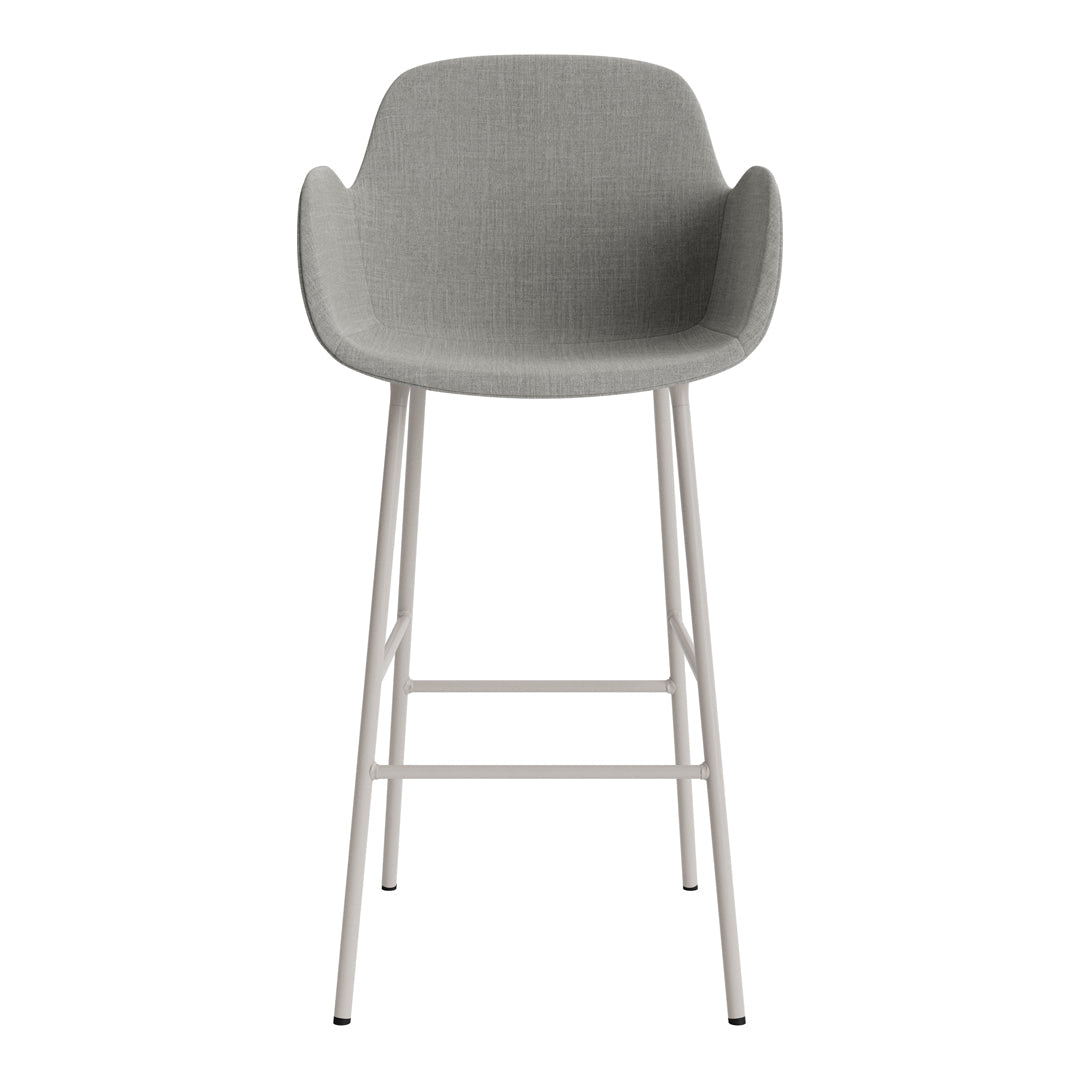 Form Bar Armchair - Fully Upholstered Modern Lounge Chair for Living Room, Office & Cafe | Comfortable Seating Furniture for Home & Commercial Spaces