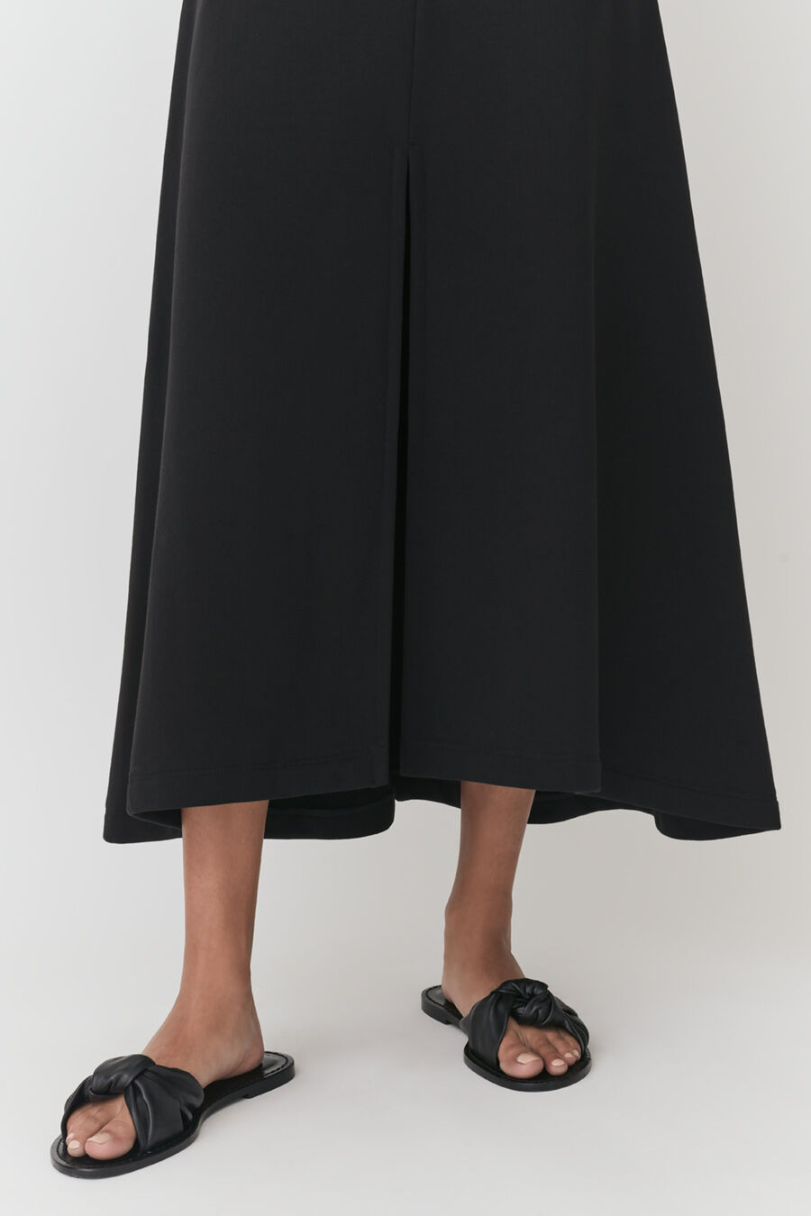 Stylish Terry Split Front Skirt for Women - Comfortable & Fashionable Summer Skirt - Perfect for Beach, Yoga, and Casual Outings