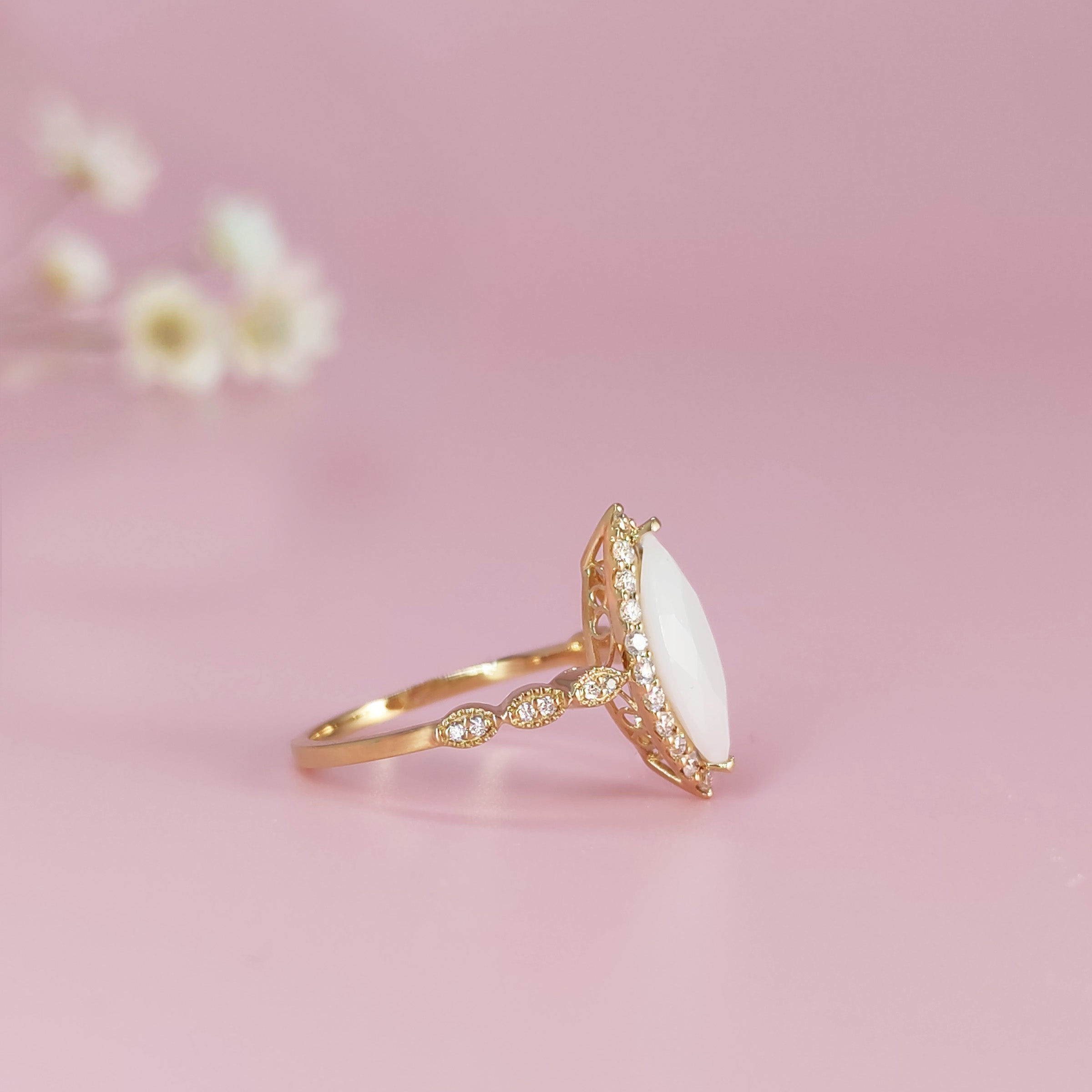 Celestial Shine Breastmilk Ring - Sterling Silver Keepsake Jewelry for Moms - Perfect for Breastfeeding Moms, Baby Showers & Mother's Day Gifts
