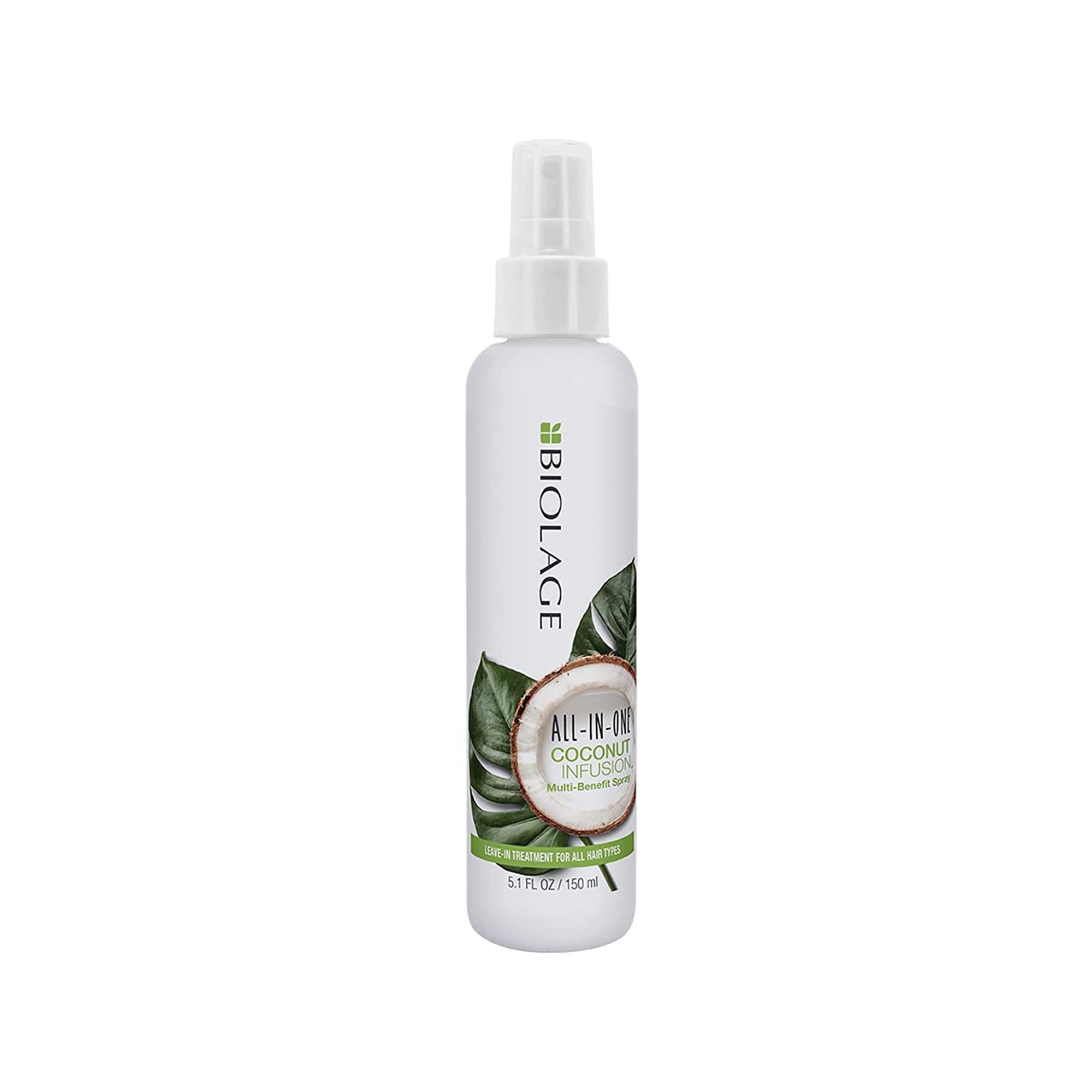Biolage All In One Multi Benefit Spray - Hydrating Leave-In Conditioner & Heat Protectant for All Hair Types | Perfect for Daily Styling & Frizz Control