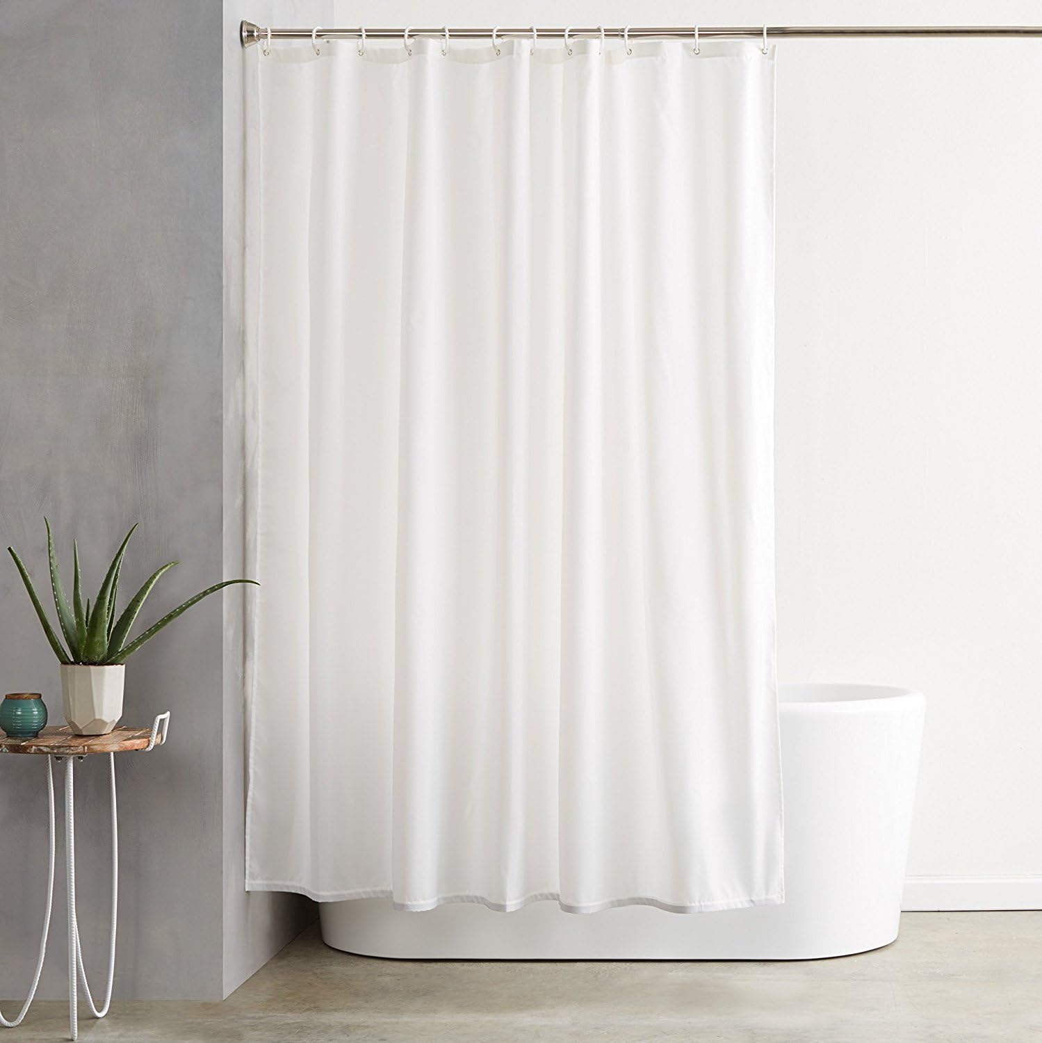 Custom Shower Curtain 66x70 Inches - Premium Waterproof Bathroom Decor for Modern Homes | Perfect for Master Bath, Guest Bath & Apartment Showers