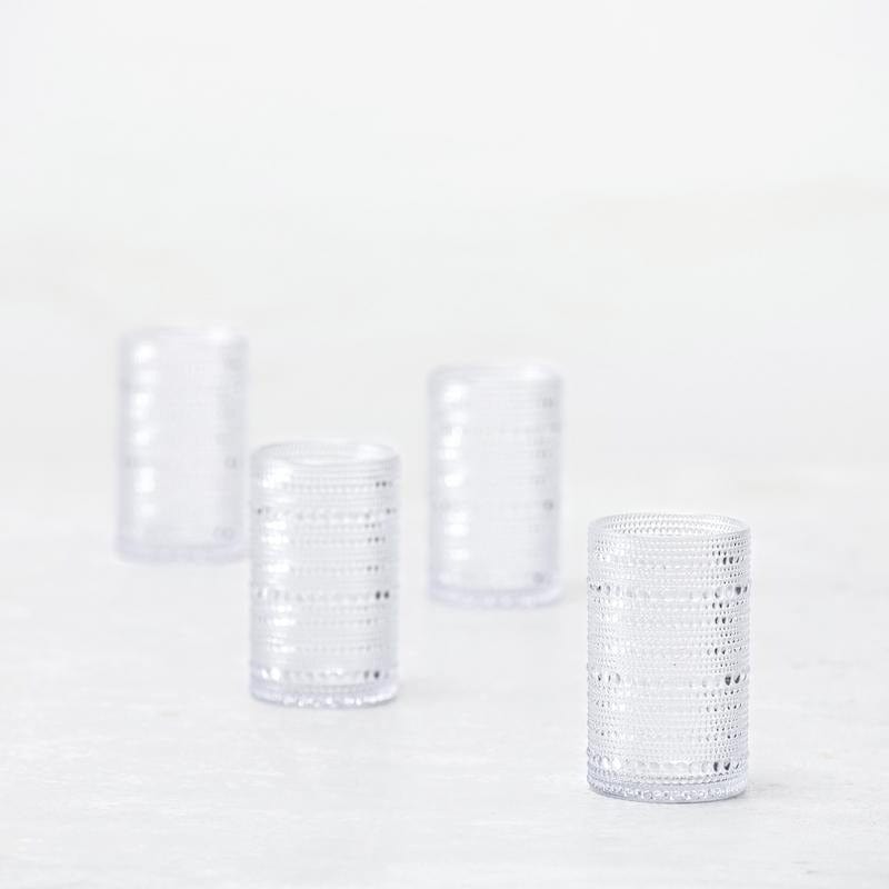 Fortessa Orbetto 13oz Iced Beverage Glass - Perfect for Iced Coffee, Tea, and Cold Drinks at Home or Cafes