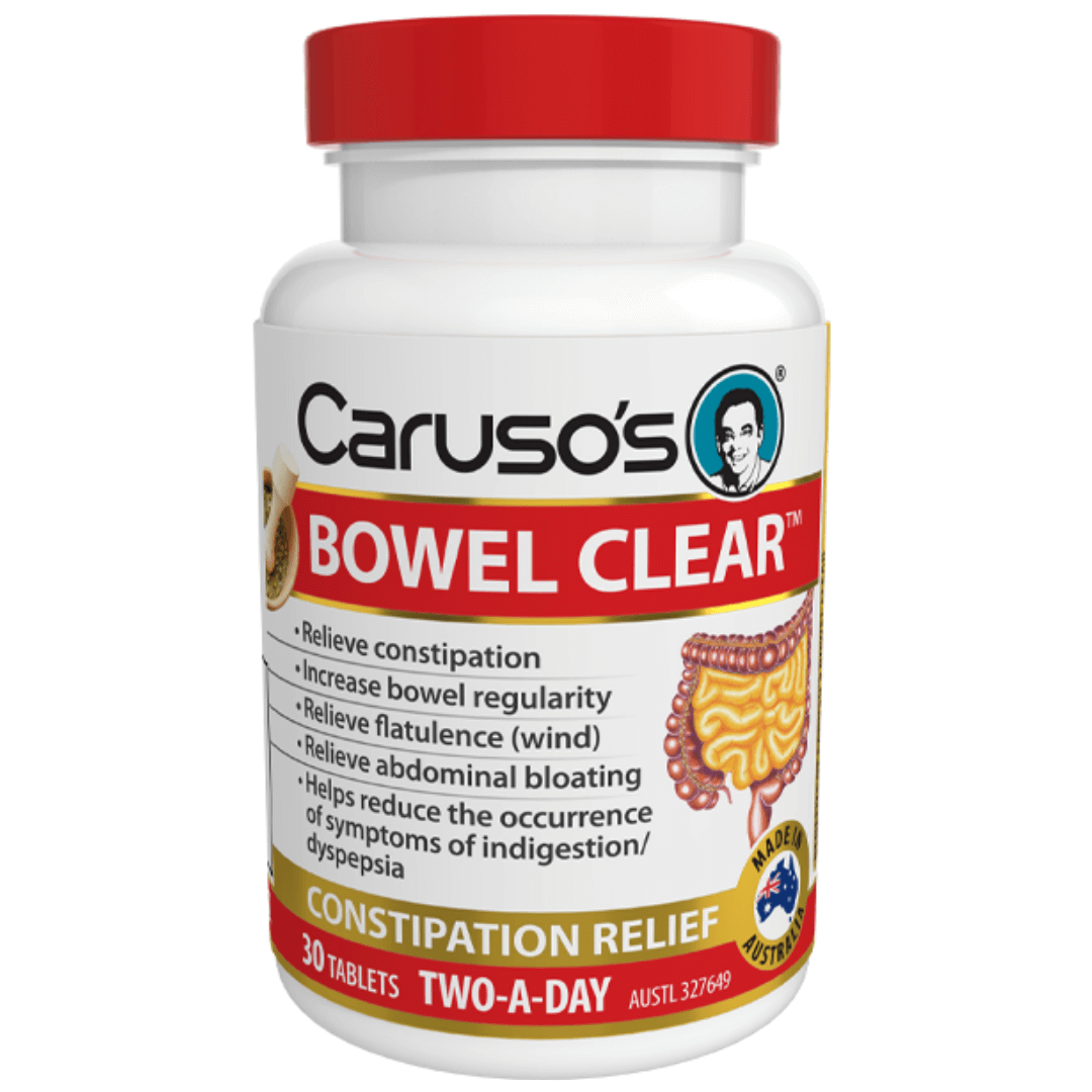 Caruso's Bowel Clear - Natural Digestive Support & Colon Cleanse Supplement | Supports Gut Health & Regularity for Daily Wellness