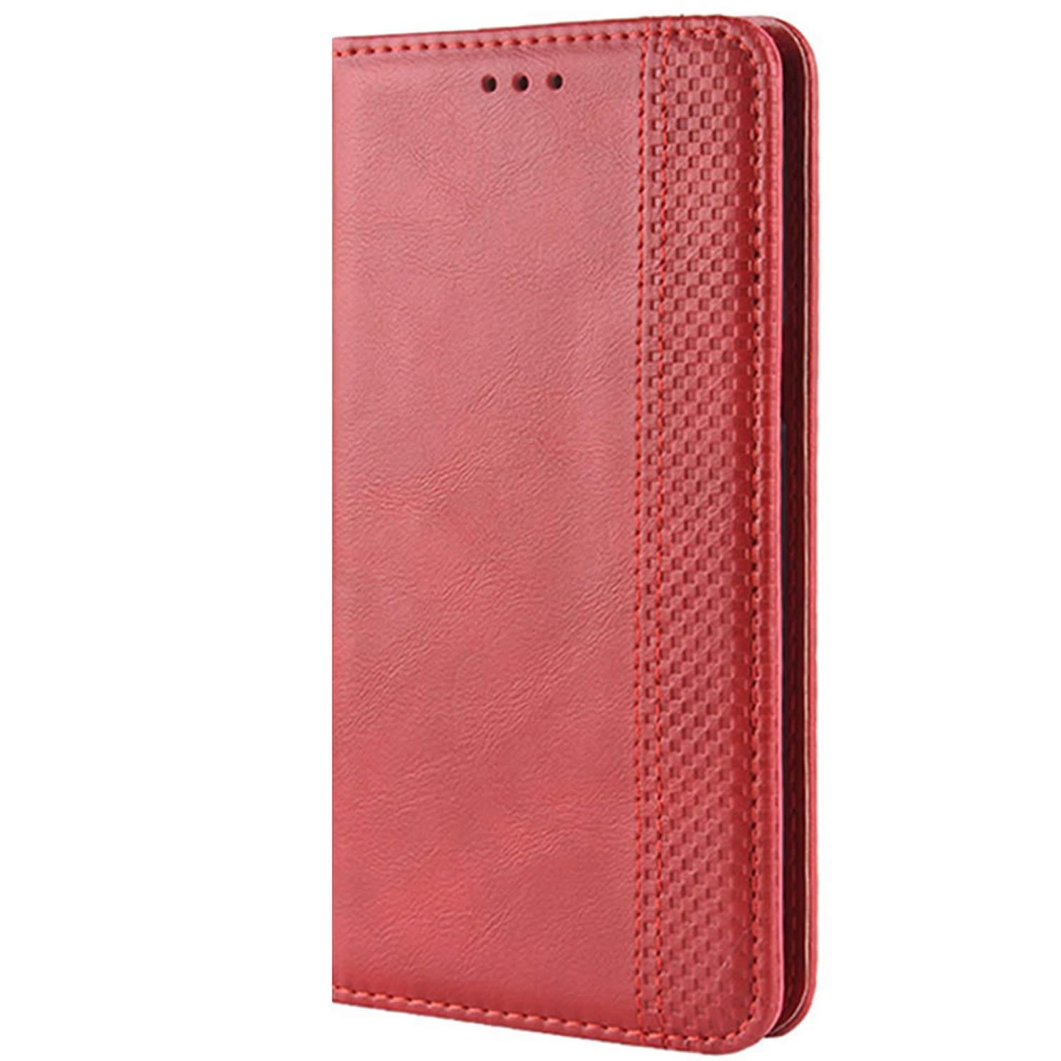 Vintage PU Leather Magnetic Wallet Flip Case for iPhone 12 Mini 5.4