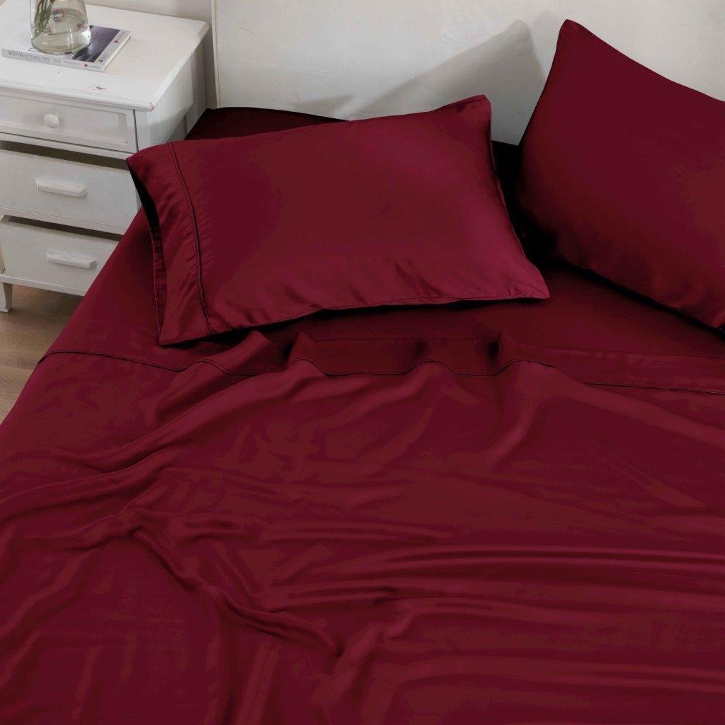 Premium 300 Thread Count Modal Deep Pocket Sheet Set - Soft & Breathable Bedding for Ultimate Comfort - Perfect for Master Bedroom, Guest Room, or Vacation Home