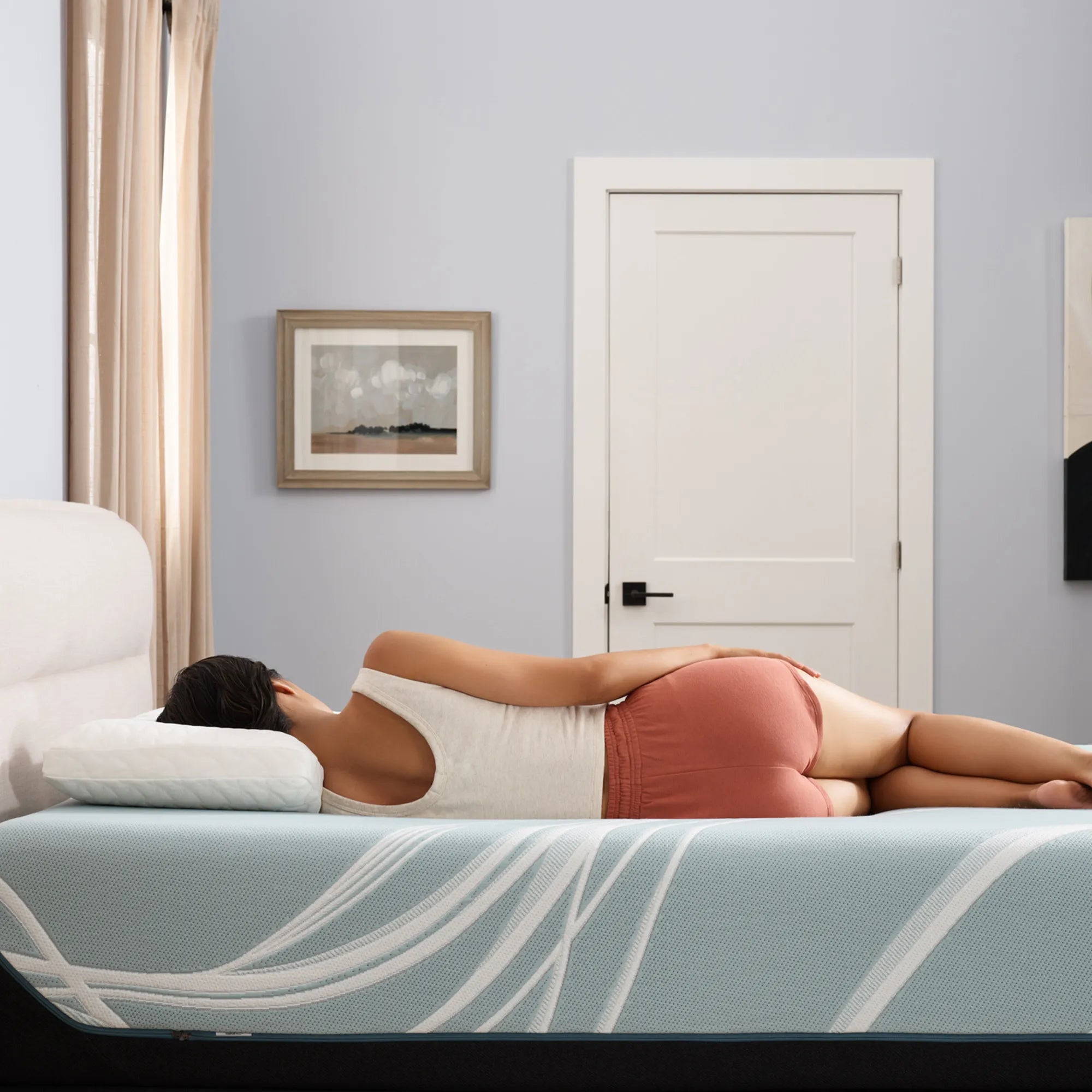 TEMPUR LuxeAdapt® Firm Mattress - Premium Memory Foam for Back Support & Pressure Relief - Ideal for Side, Back & Stomach Sleepers