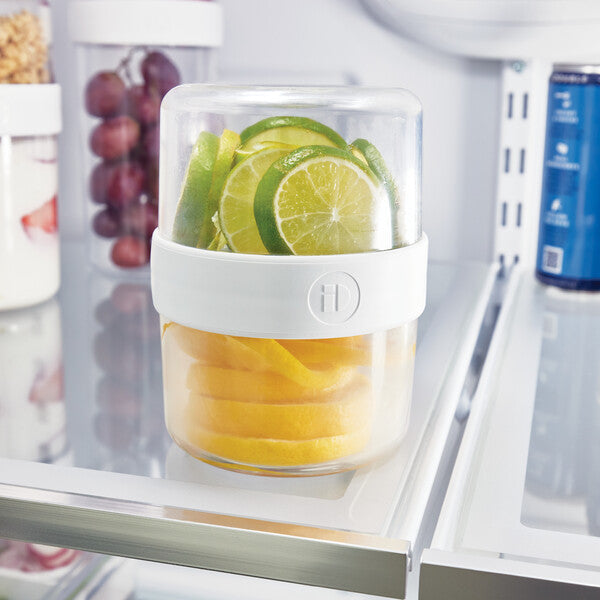 Fresh Stack n' Snack Food Storage Containers - Airtight BPA-Free Plastic Containers for Meal Prep, Leftovers & Snacks (Various Sizes) - Perfect for Kitchen, Office & On-the-Go Organization