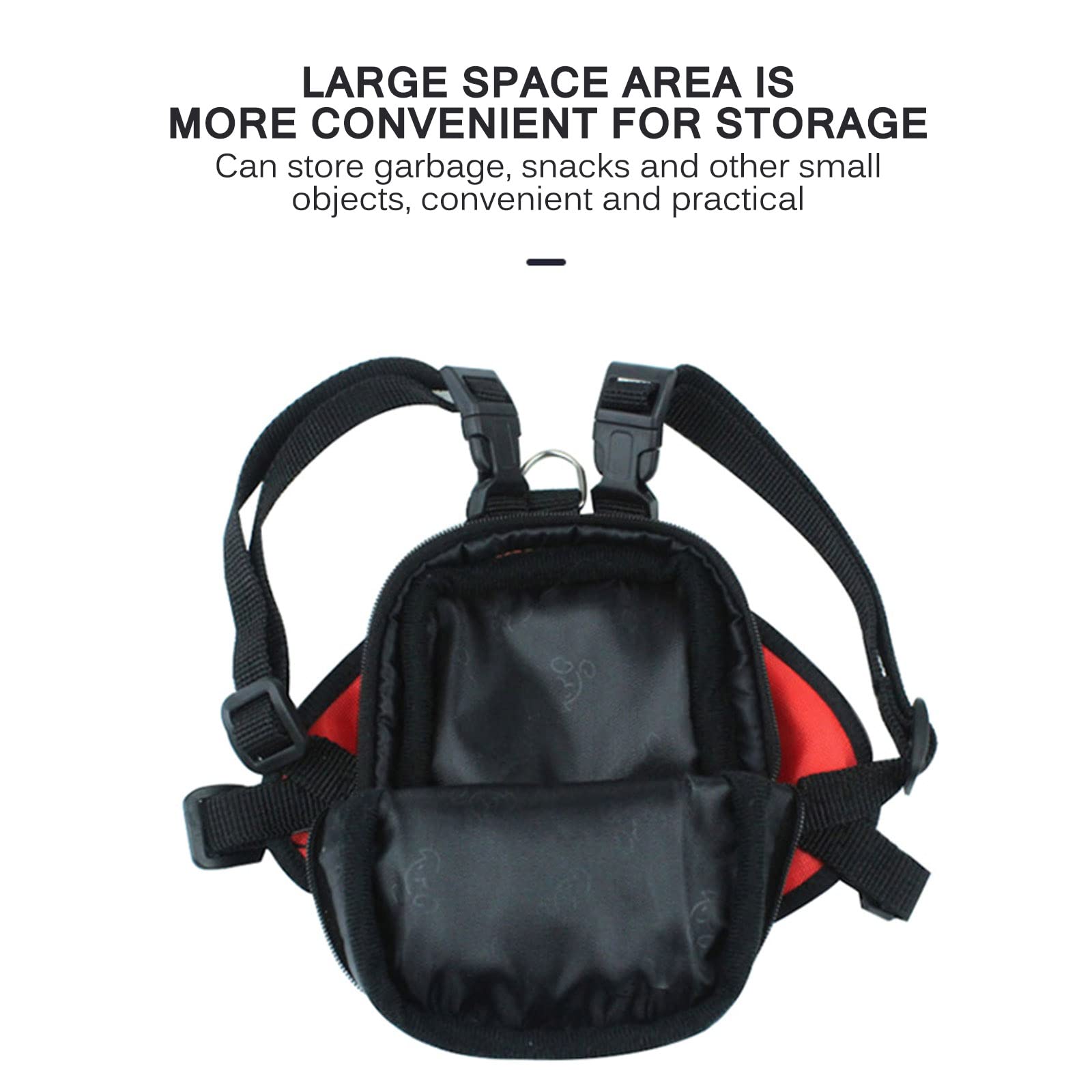 Large Adjustable Dog Backpack with Leash - Multi-Purpose Dog Saddle Bag & Storage for Hiking, Travel & Outdoor Adventures (Size S)