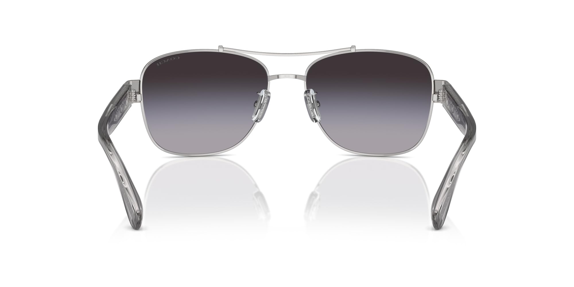 Coach HC7161 Aviator Sunglasses for Women - Polarized UV Protection - Fashionable Retro Pilot Shades for Driving, Beach & Outdoor Activities