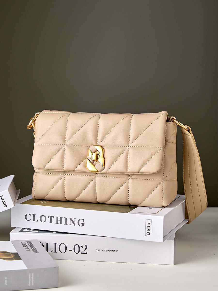 Women's Fashion Quilted Crossbody Bag - Stylish & Durable for Work, Travel & Everyday Use