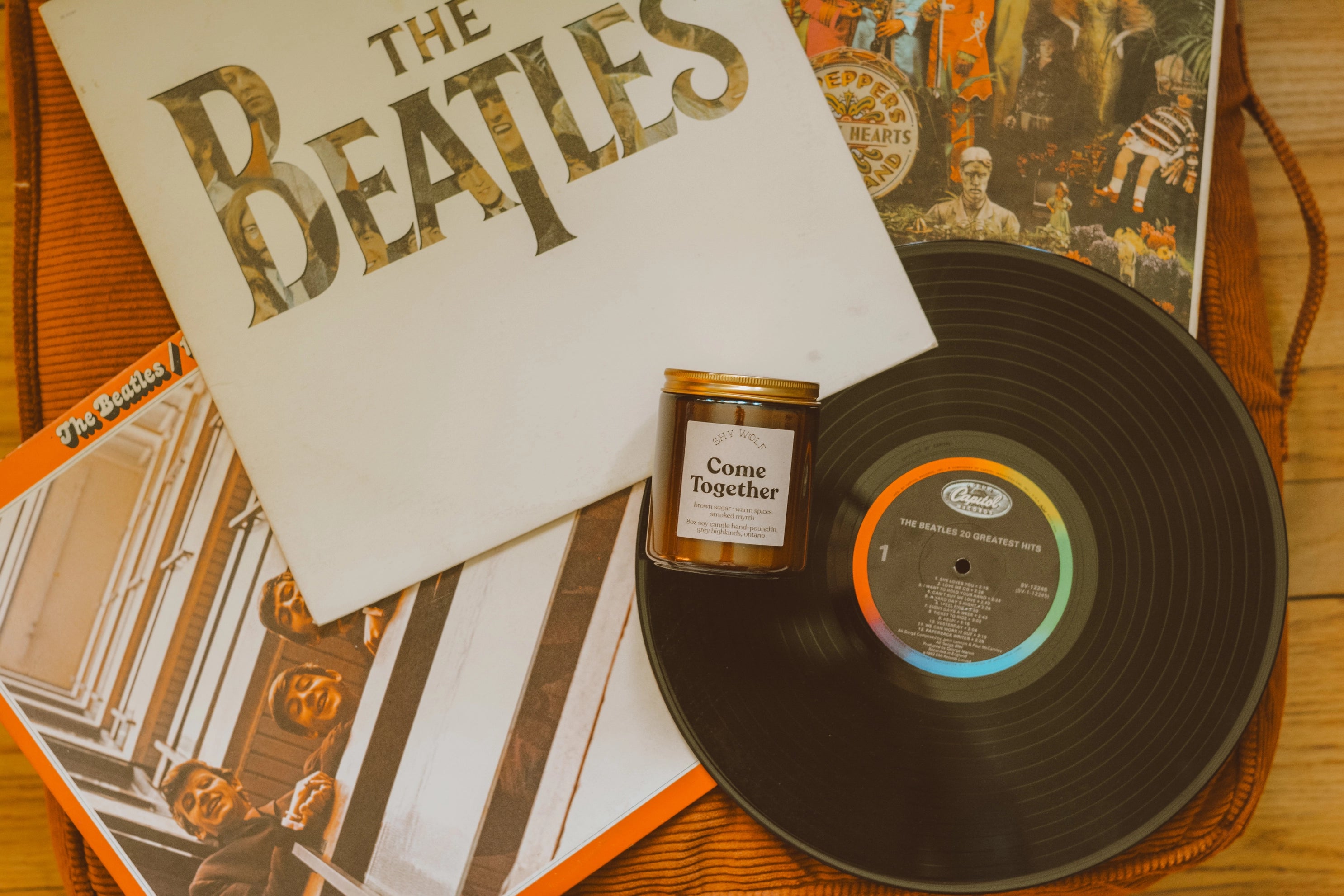 Shy Wolf Come Together Beatles Scented Candle - Inspired by The Beatles Song, Perfect for Home Decor, Relaxation & Gift Giving
