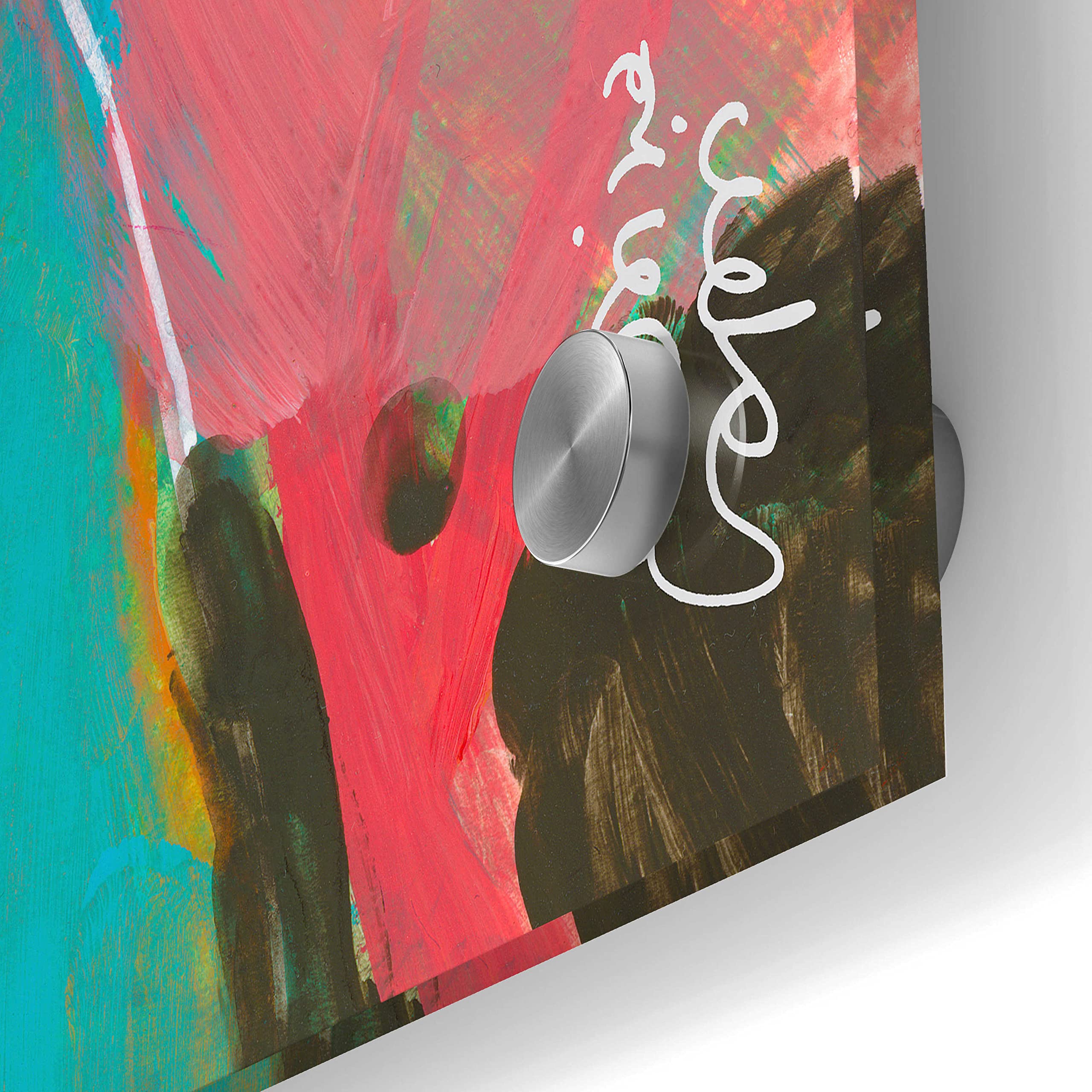 Water Cycles by Corina Capri - 24x36 Inch Acrylic Glass Wall Art Print - Modern Abstract Nature Painting for Living Room, Bedroom & Office Decor