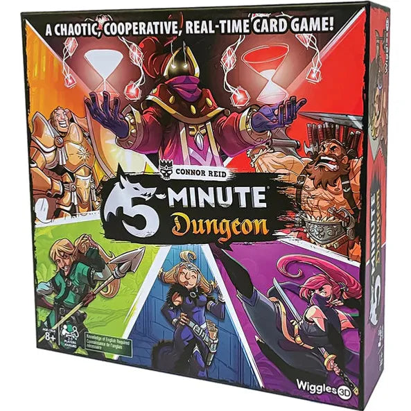 5 Minute Dungeon - Fast-Paced Cooperative Card Game for Family & Friends | Perfect for Game Nights, Parties & Travel