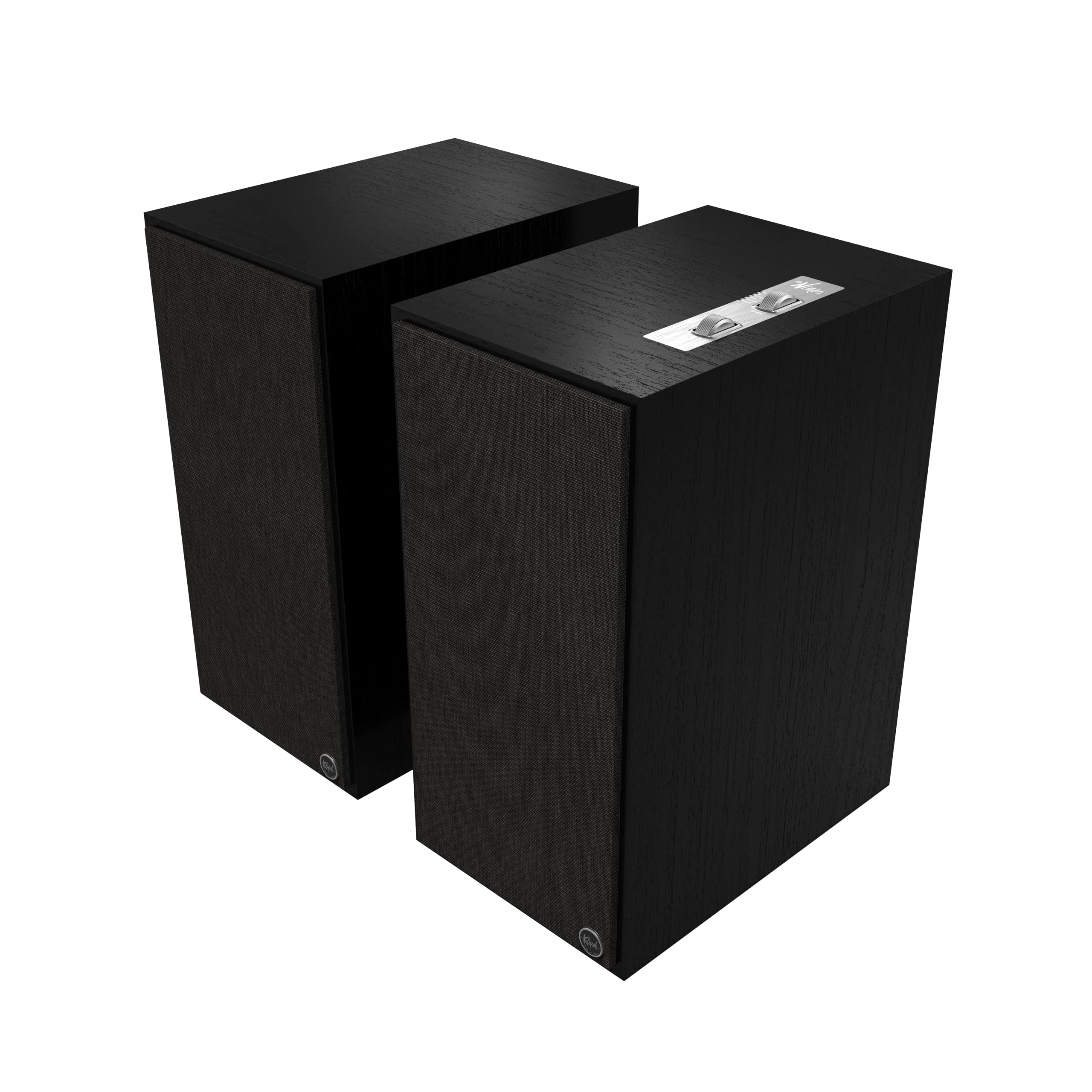 Klipsch The-Nines-Black 240W Powered Bookshelf Speakers with 8