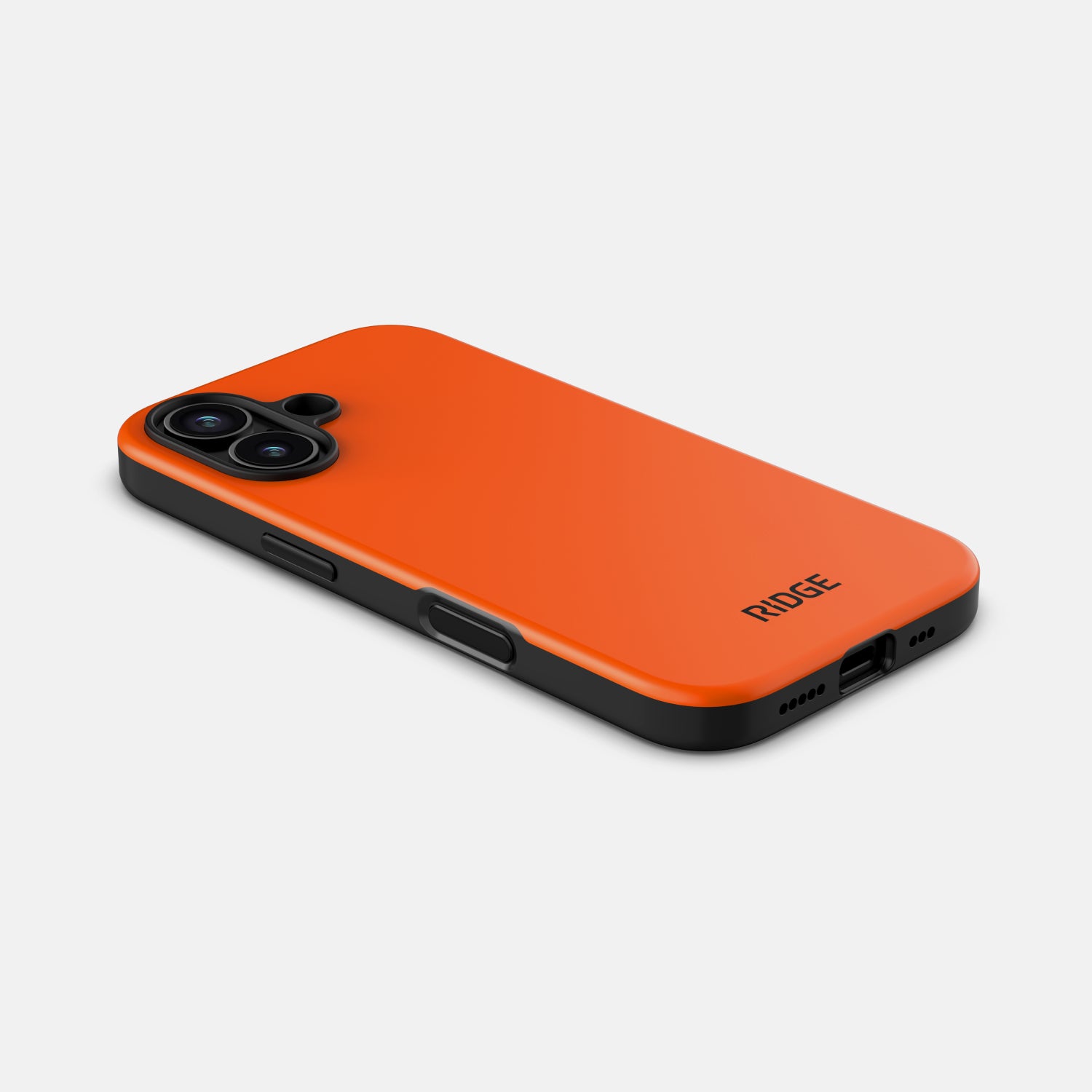 Durable Everyday iPhone 16 Phone Case - Shockproof & Slim Protective Cover in Basecamp Orange | Perfect for Outdoor Adventures, Work & Daily Use