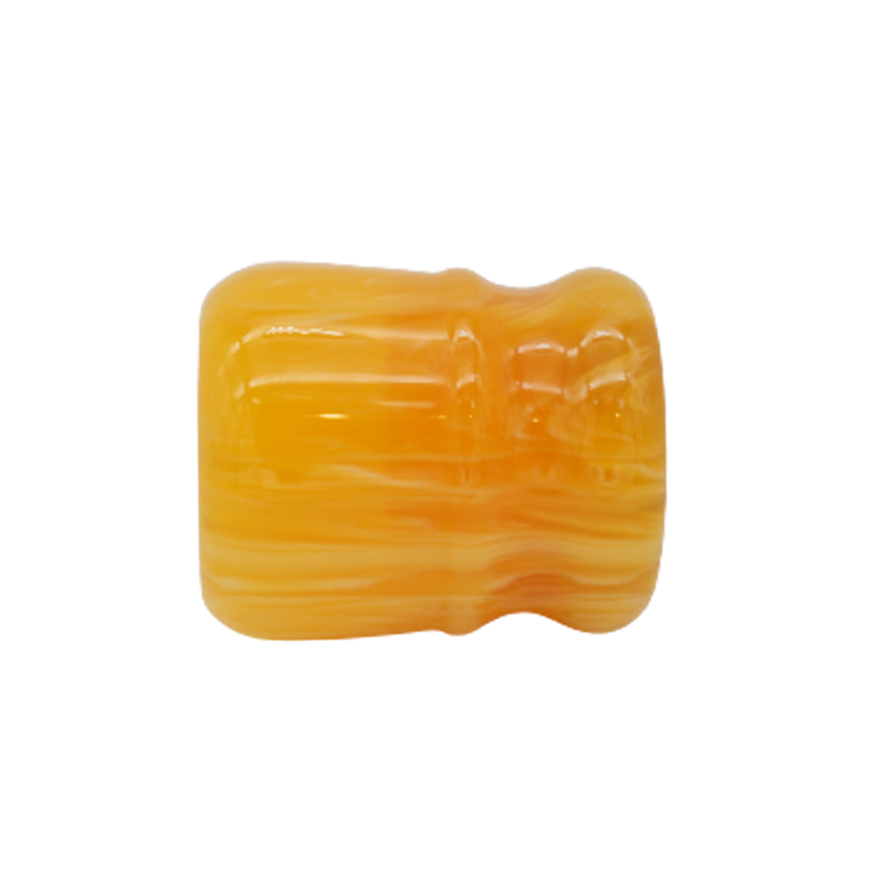 Premium Amber Handmade Shaving Brush Handle - Fits 24mm & 26mm Knots - Perfect for Wet Shaving & Grooming Gifts for Men