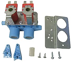 New-Universal Washing Machine Water Solenoid Valve Compatible with 285805 & 21001932 for Efficient Laundry and Dishwasher Use