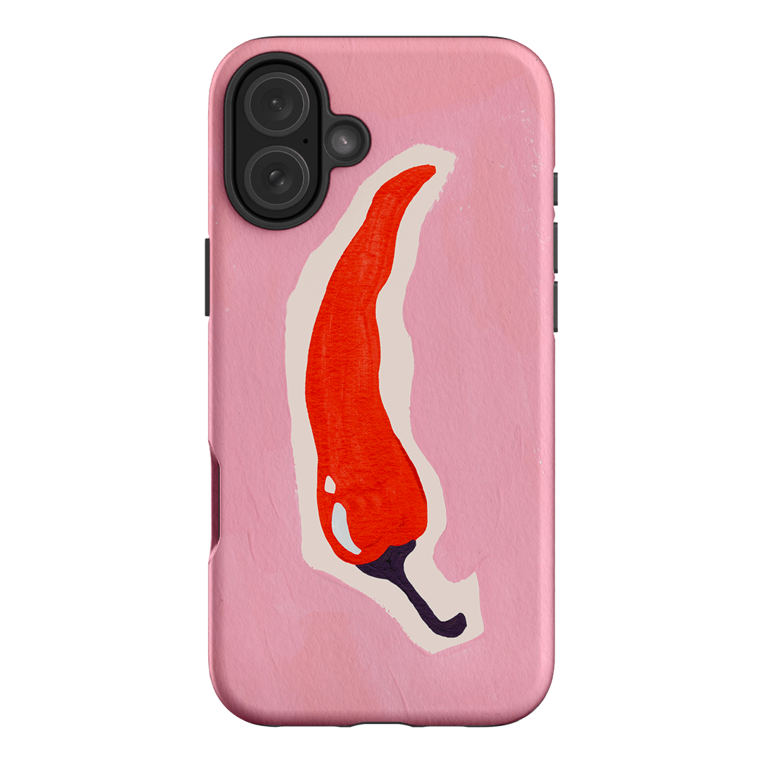 Spicy Chili Pepper Phone Case - Durable Protective Cover for iPhone & Samsung - Perfect for Cooking Enthusiasts & Food Lovers