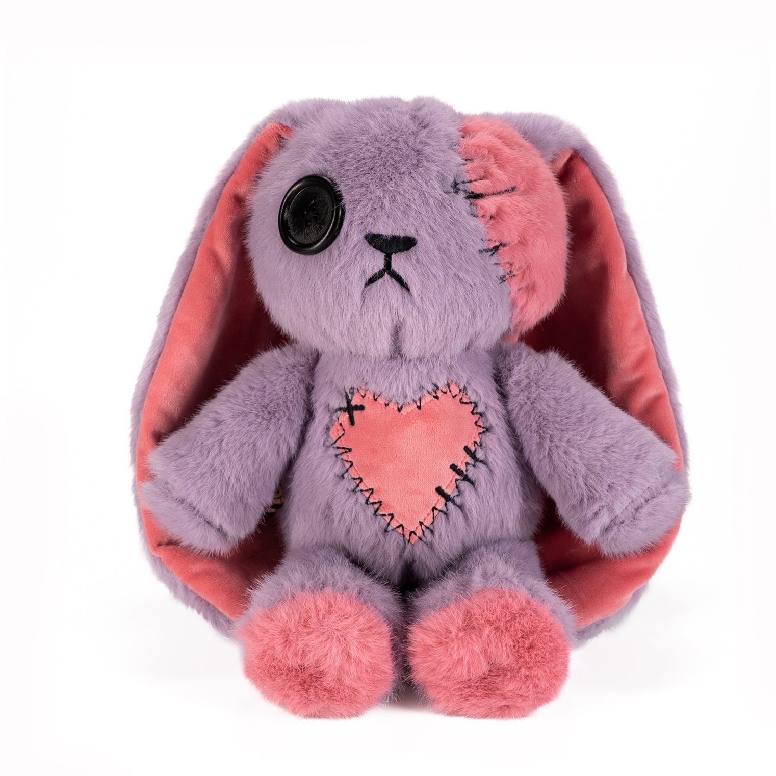 Plushie Dreadfuls Lavender Love Rabbit Limited Edition Stuffed Animal - Soft Plush Toy for Stress Relief, Gift for Kids & Adults, Perfect for Bedroom Decor and Anxiety Comfort