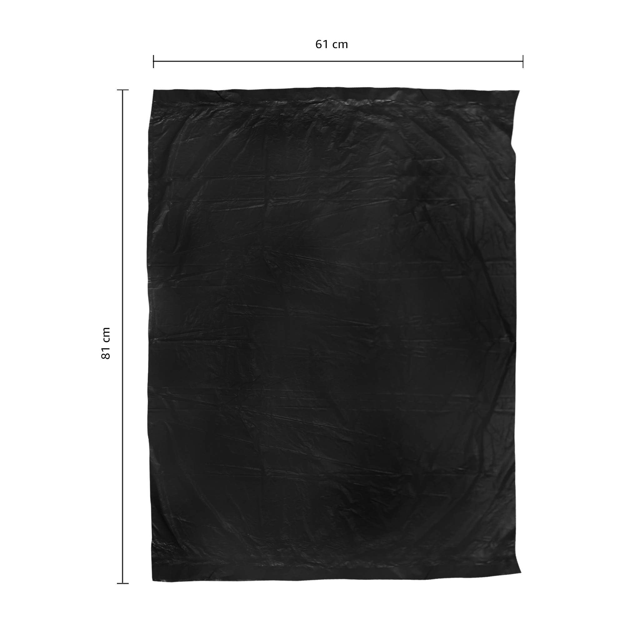 Presto! Large Trash Bags 90 Count (15 Bags x 6 Rolls) 24x32 Inch Heavy Duty Garbage Bags for Kitchen, Office & Outdoor Use - Black