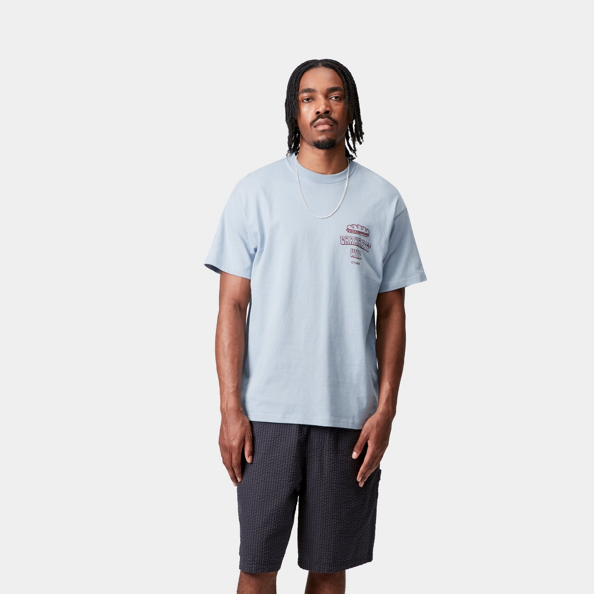 Blue Fog Sandwich Graphic T-Shirt - Comfortable Casual Tee for Men & Women | Perfect for Everyday Wear, Outings & Gifts