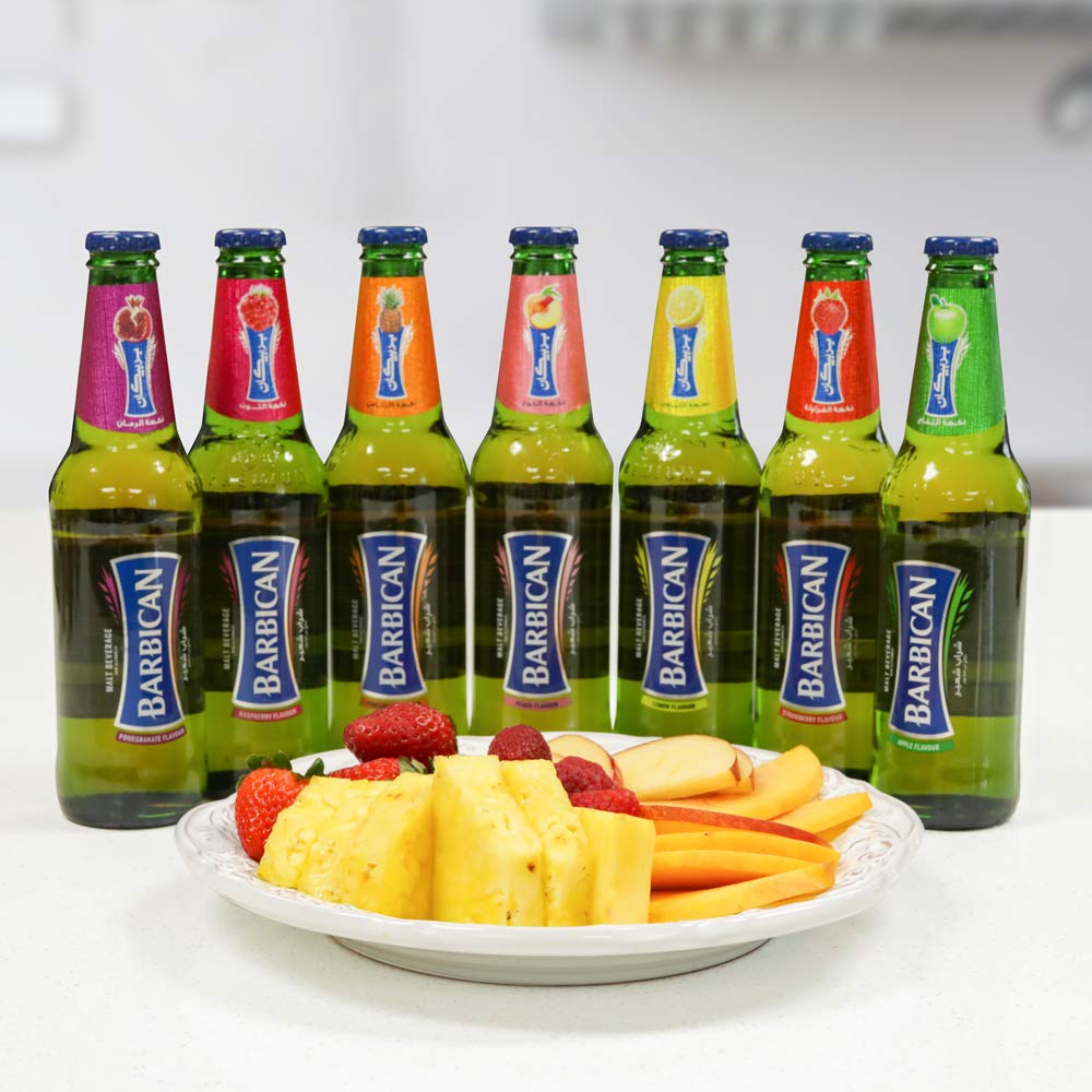 Barbican Raspberry Non-Alcoholic Drink - 11.1 fl. Oz (330ml) Cans, Pack of 24 | Refreshing Alcohol-Free Beverage for Parties, Picnics & Healthy Lifestyle | Great for Kids, Pregnant Women & Designated Drivers