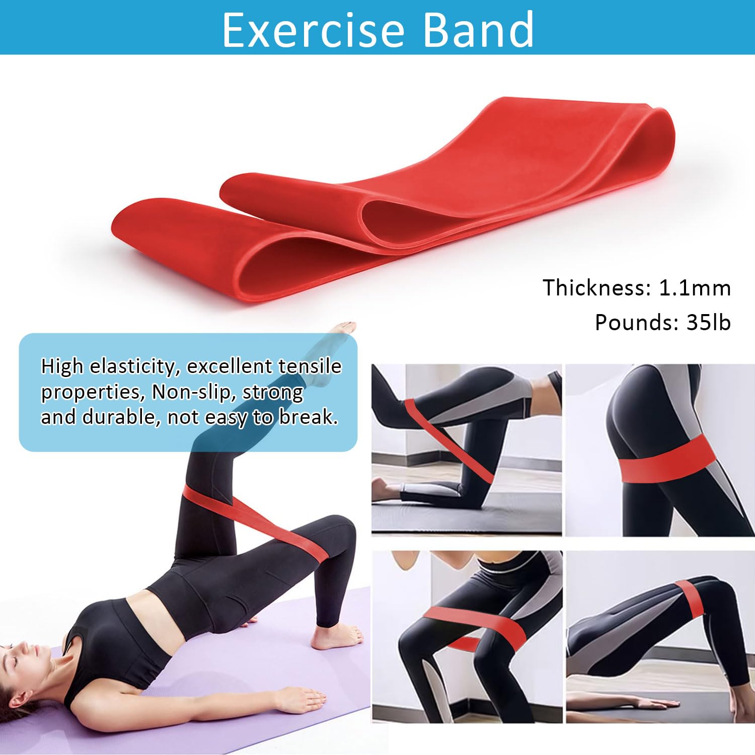 Premium 5-in-1 Foam Roller Set - High Density Muscle Massage Roller with Yoga Roller Stick, Massage Ball & Resistance Bands for Deep Tissue Pain Relief - Perfect for Back, Legs & Full Body Recovery - Ideal for Yoga, Gym Workouts & Post-Exercise Recovery (Black)