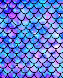 Dreamlike Mermaid Fish Scale-11