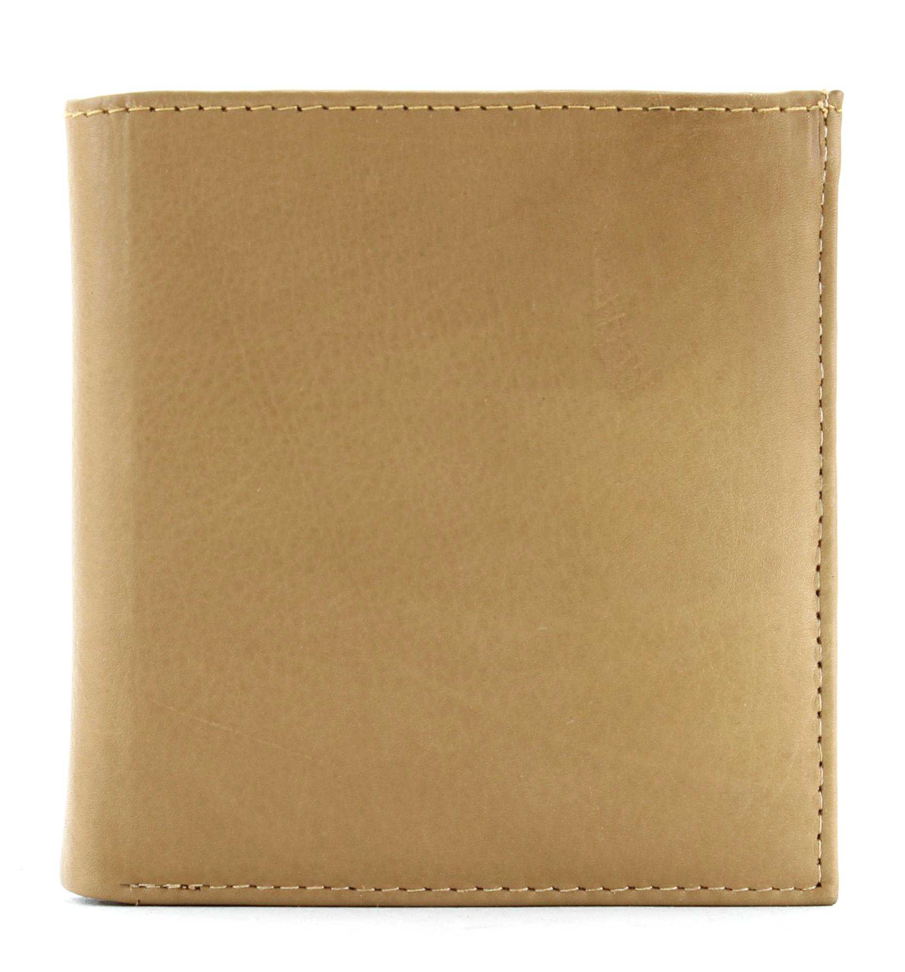 Premium Bifold Leather Wallet for Men - Genuine Top Grain Cowhide, 10 Card Slots, 2 Inner & 2 Cash Pockets - Slim RFID Blocking Billfold Wallet with Durable Contrast Stitching (Tan Brown) - Perfect Gift for Dad, Husband, Boyfriend - Ideal for Everyday Use, Business, Travel & Special Occasions