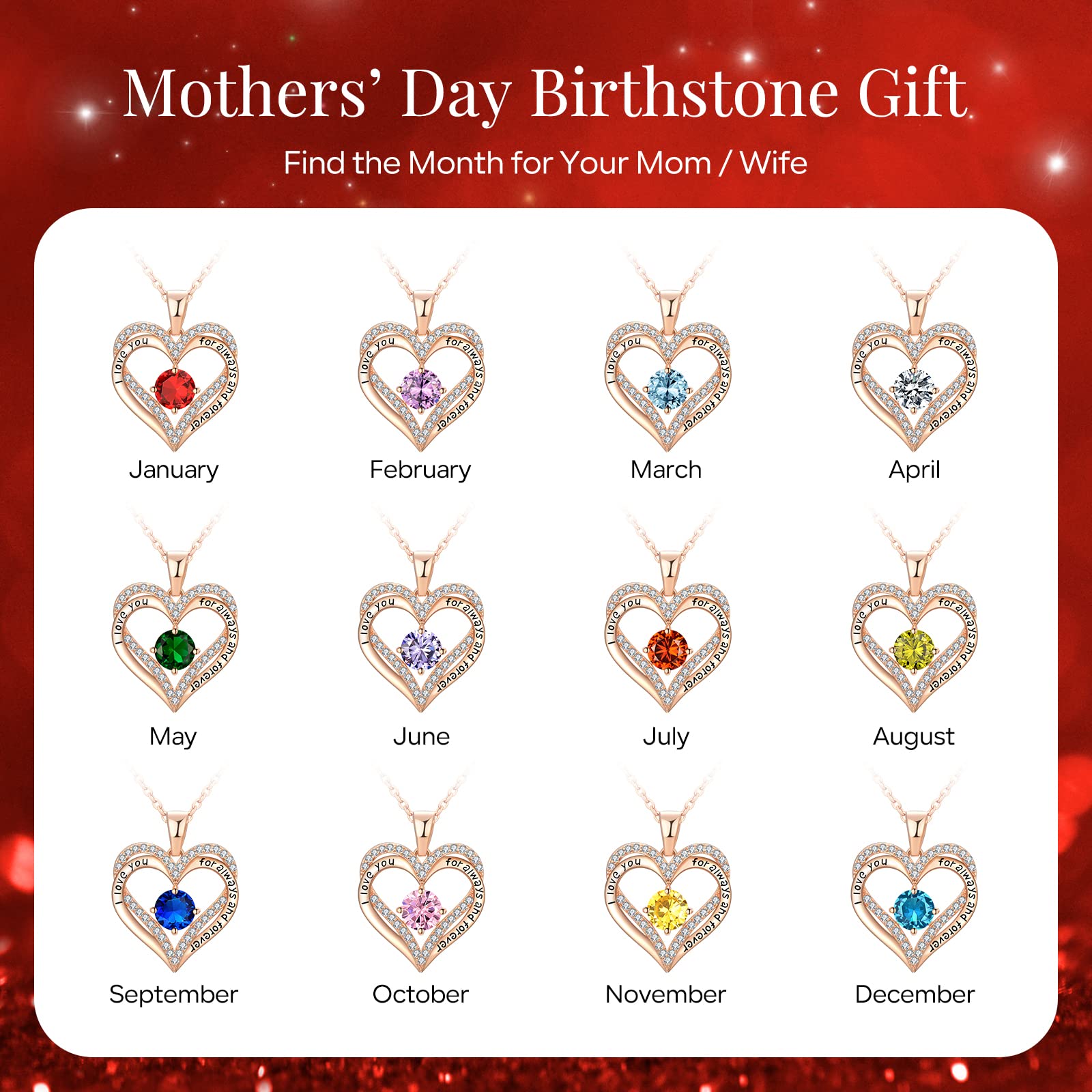 18K Rose Gold Necklaces for Women - Elegant Birthday Gifts for Wife, Girlfriend, Daughter | Perfect for Anniversary, Mother's Day, Christmas & Valentine's Day | Everyday Wear & Special Occasions