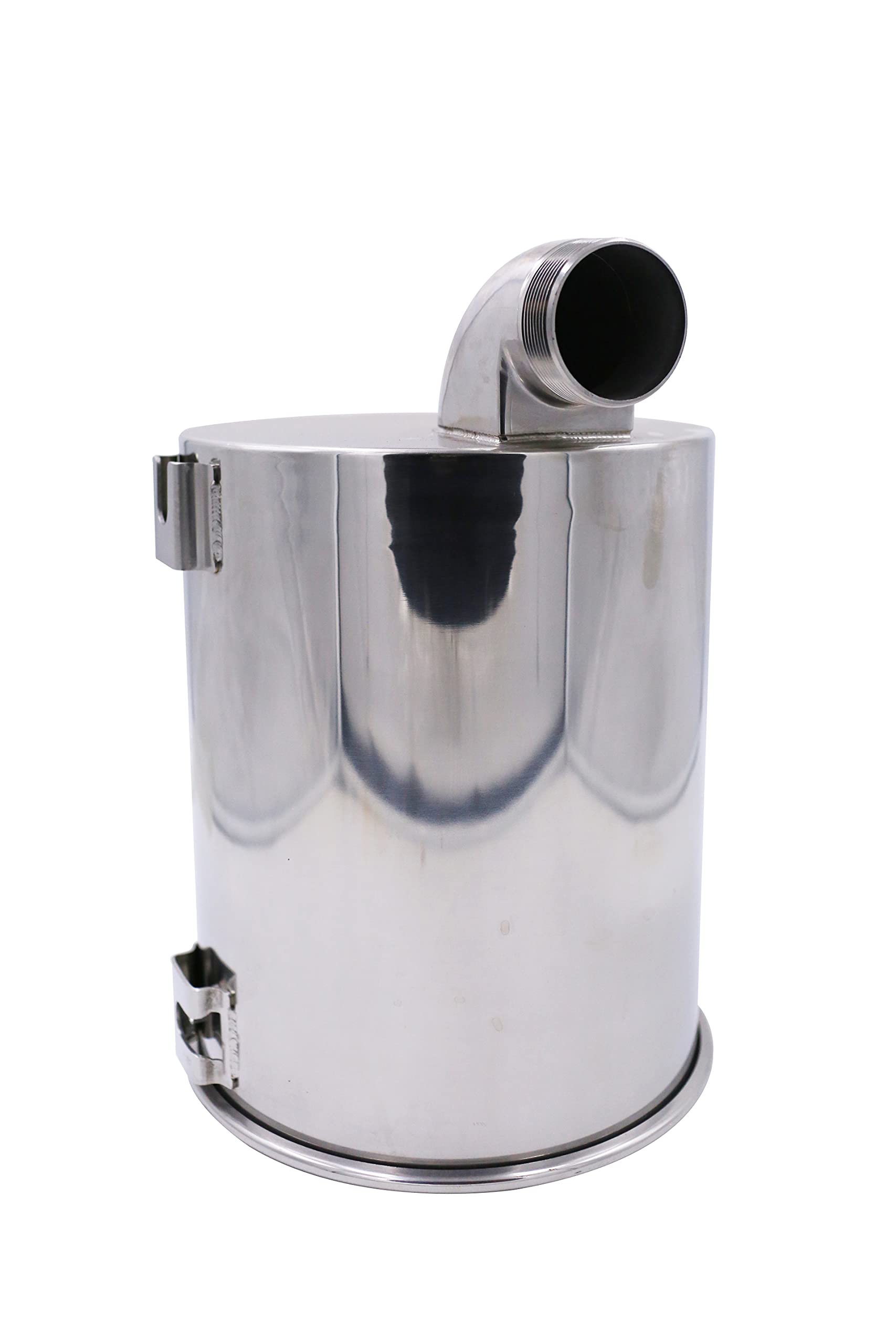 12L Hakka Stainless Steel Sausage Stuffer Cylinder - Professional Sausage Maker Accessory for Home Kitchen & Commercial Use - Perfect for Making Bratwurst, Italian Sausage & Breakfast Links