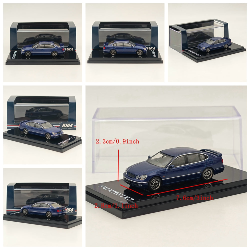 1/64 Scale Toyota Aristo V300 Vertex Edition Early Version - Hobby Japan Customized Diecast Model Car for Collectors & Display - Perfect for Car Enthusiasts & Model Showcases